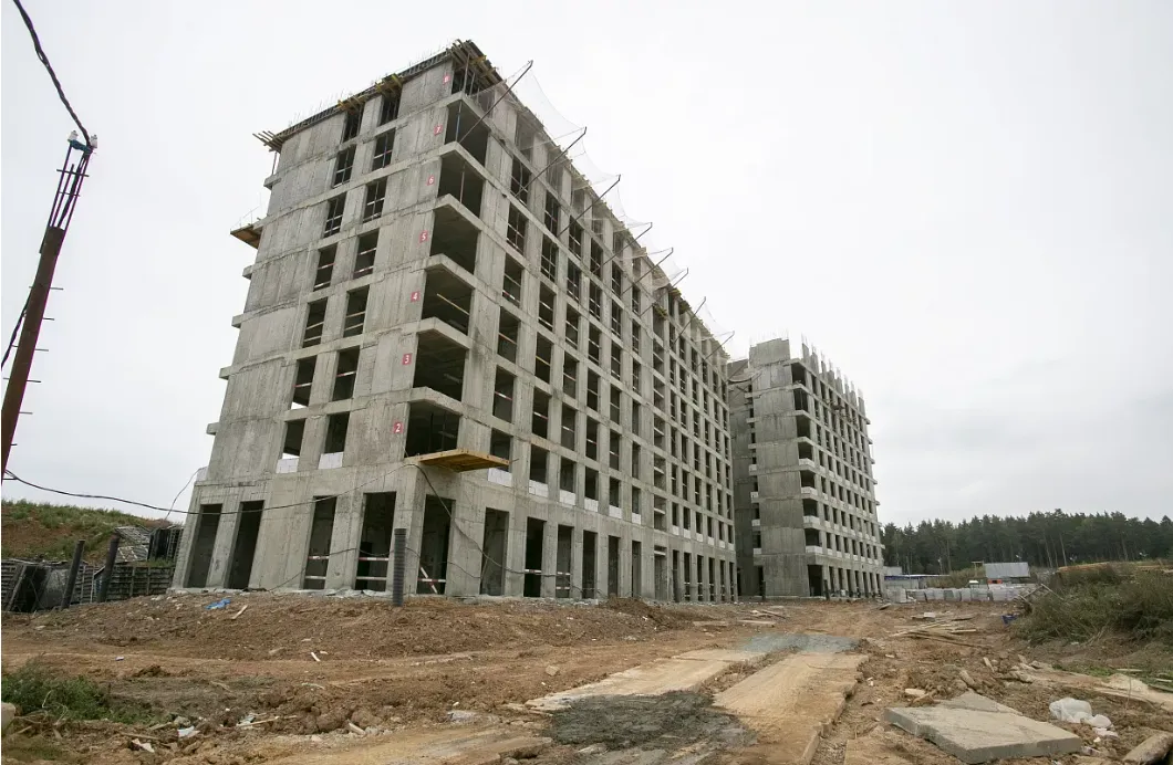 ЖК Цветочные поляны ход строительства