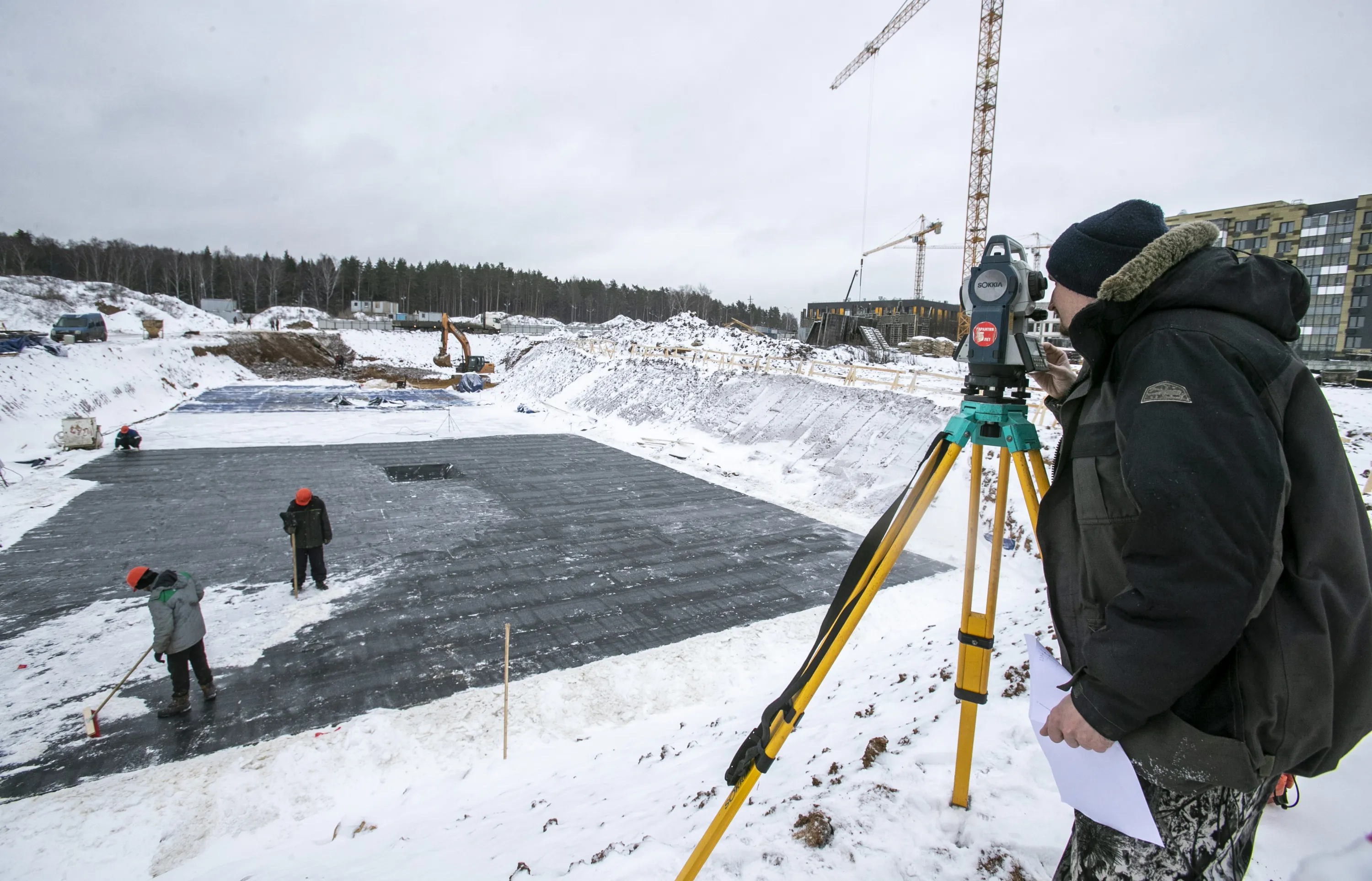 ЖК Цветочные поляны ход строительства