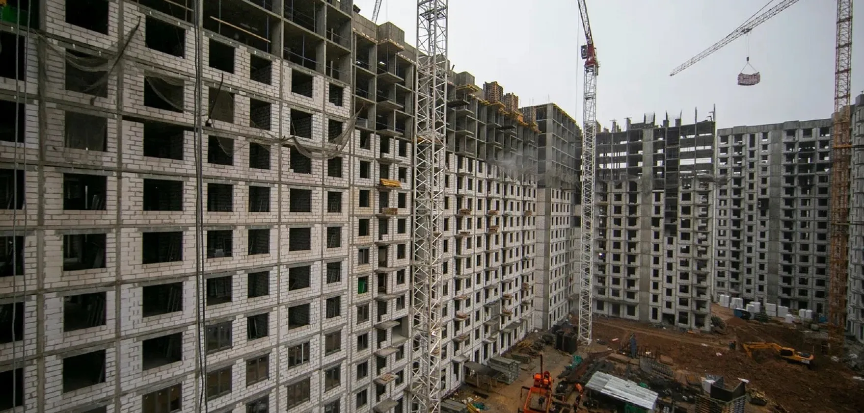 ЖК Цветочные поляны ход строительства