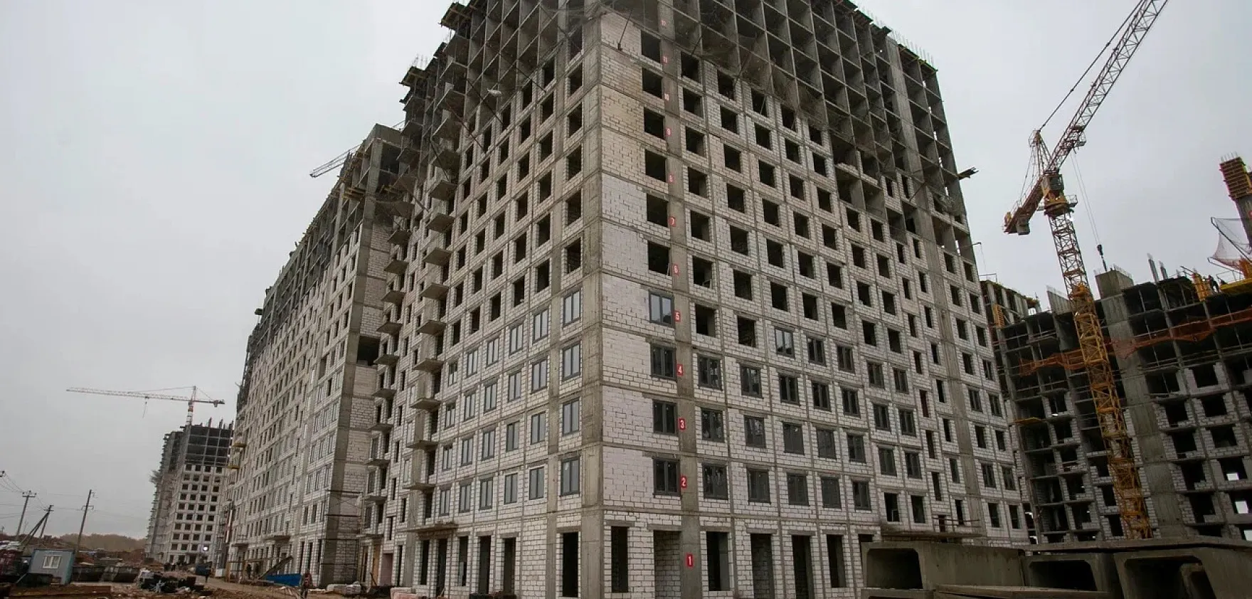 ЖК Цветочные поляны ход строительства