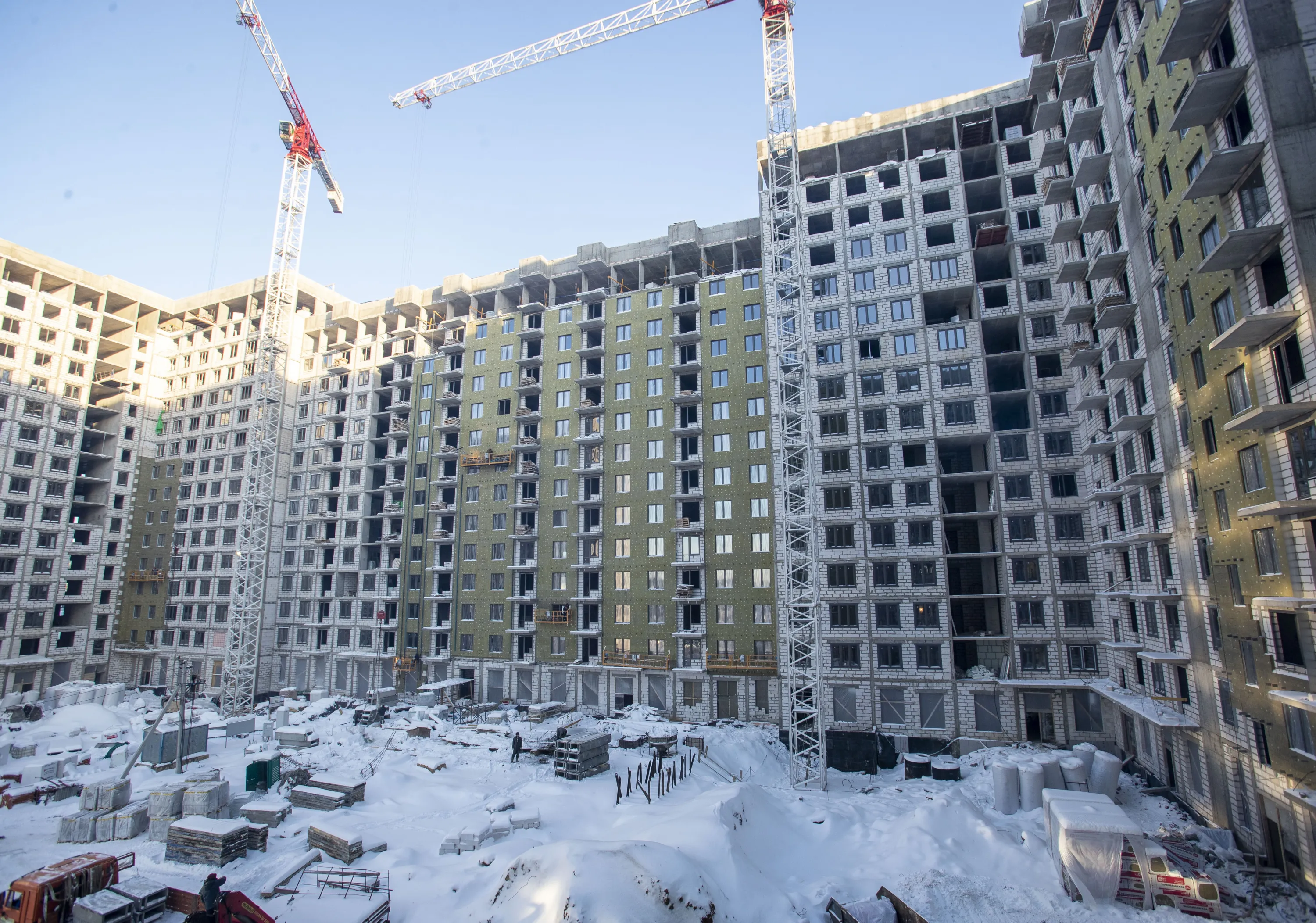 ЖК Цветочные поляны ход строительства