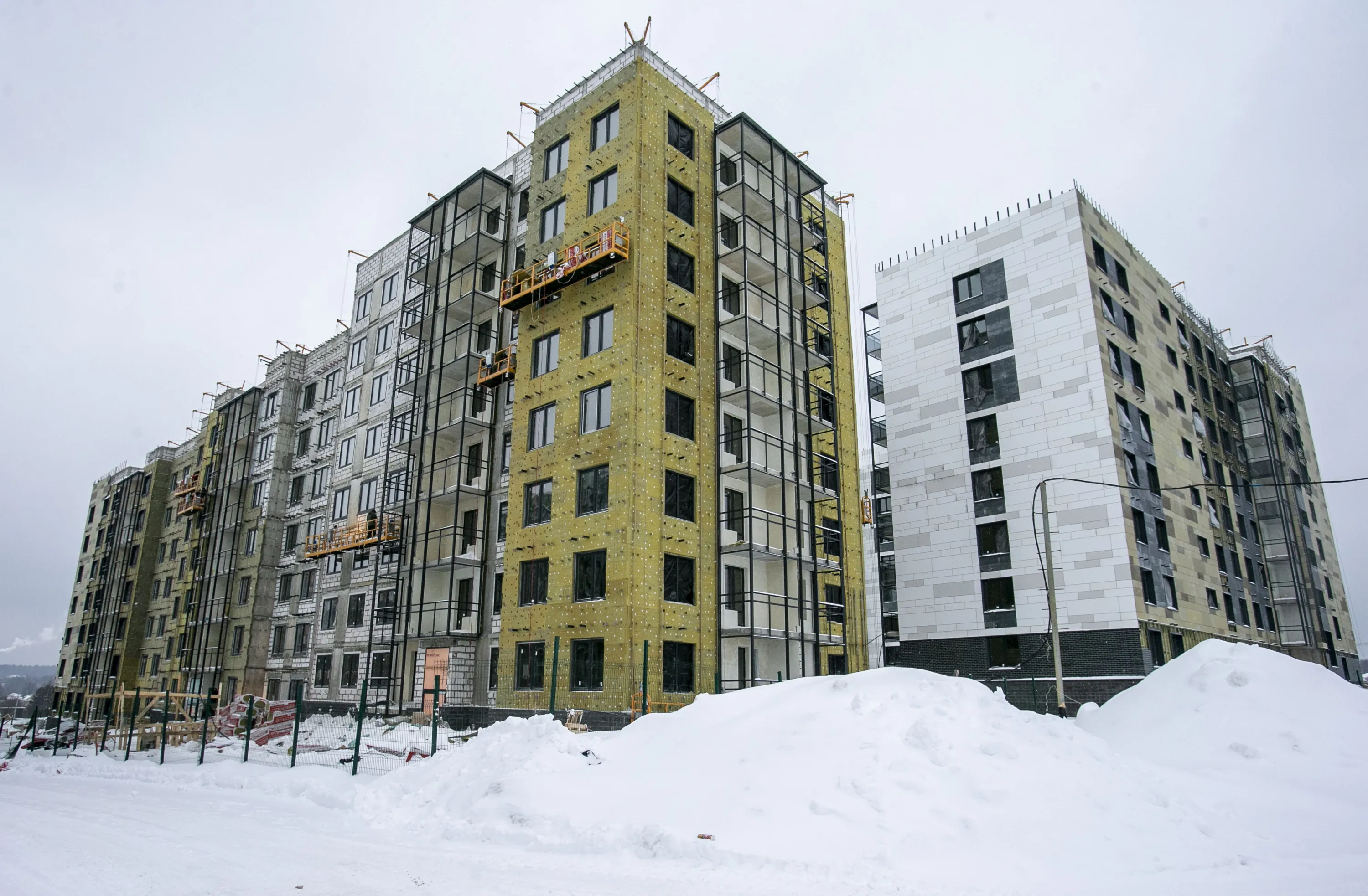 ЖК Цветочные поляны ход строительства