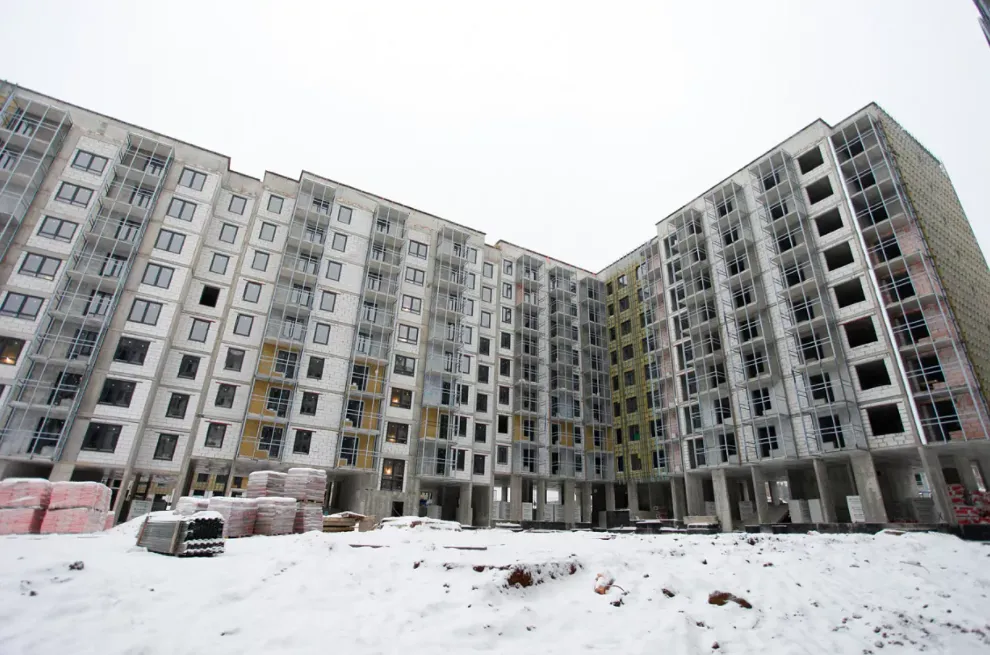 ЖК Цветочные поляны ход строительства