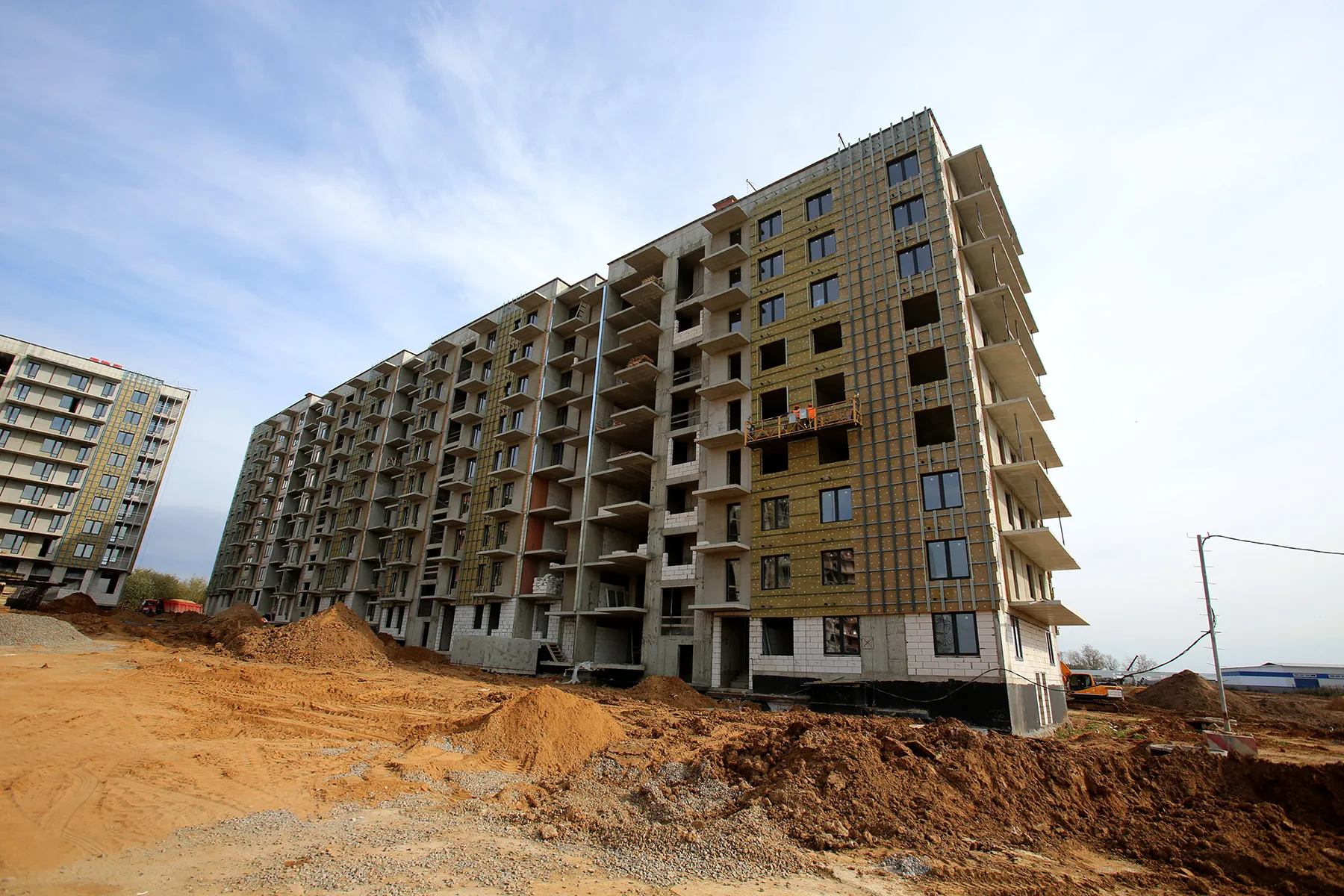 ЖК Цветочные поляны ход строительства