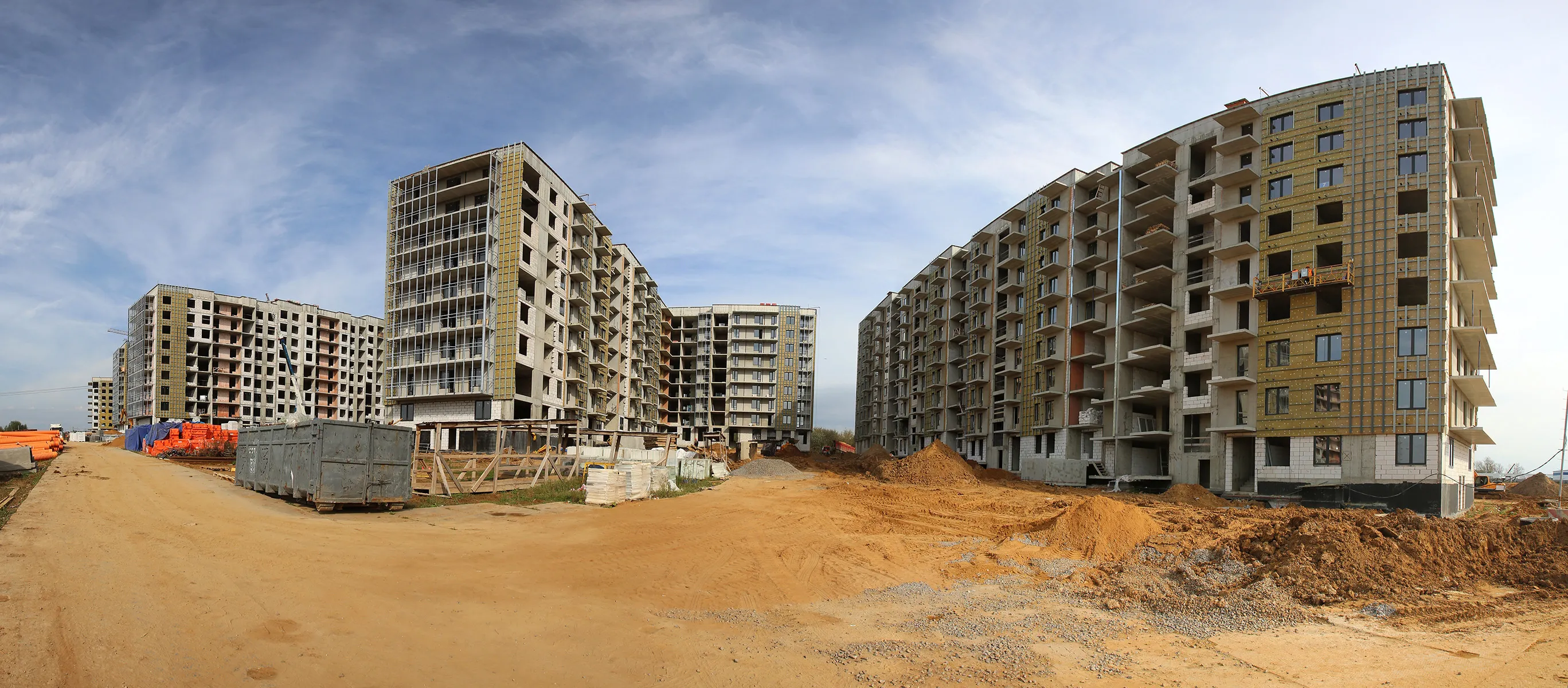 ЖК Цветочные поляны ход строительства