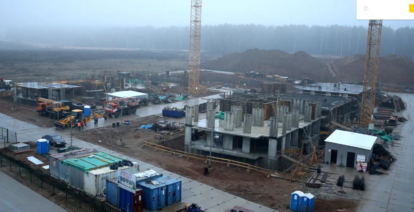 ЖК Цветочные поляны ход строительства