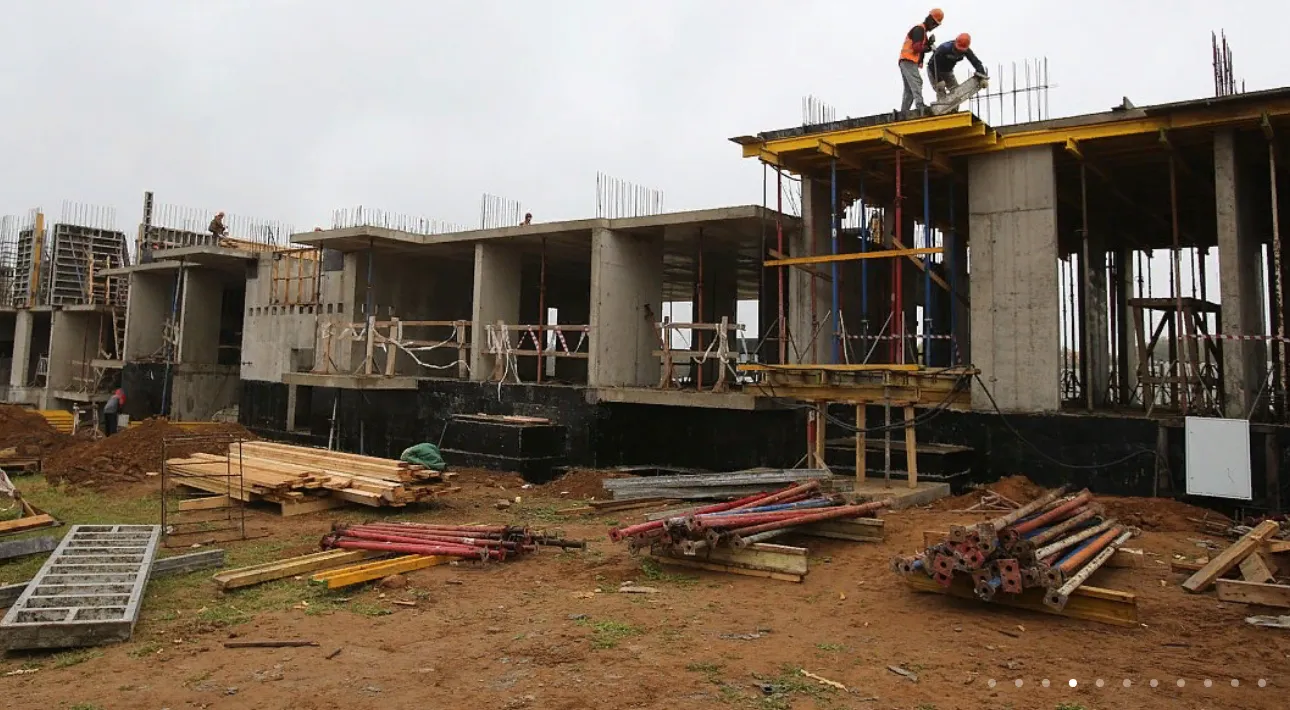 ЖК Цветочные поляны ход строительства