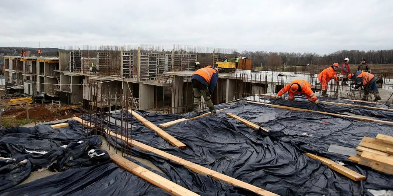 ЖК Цветочные поляны ход строительства