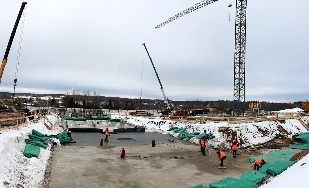 ЖК Цветочные поляны ход строительства