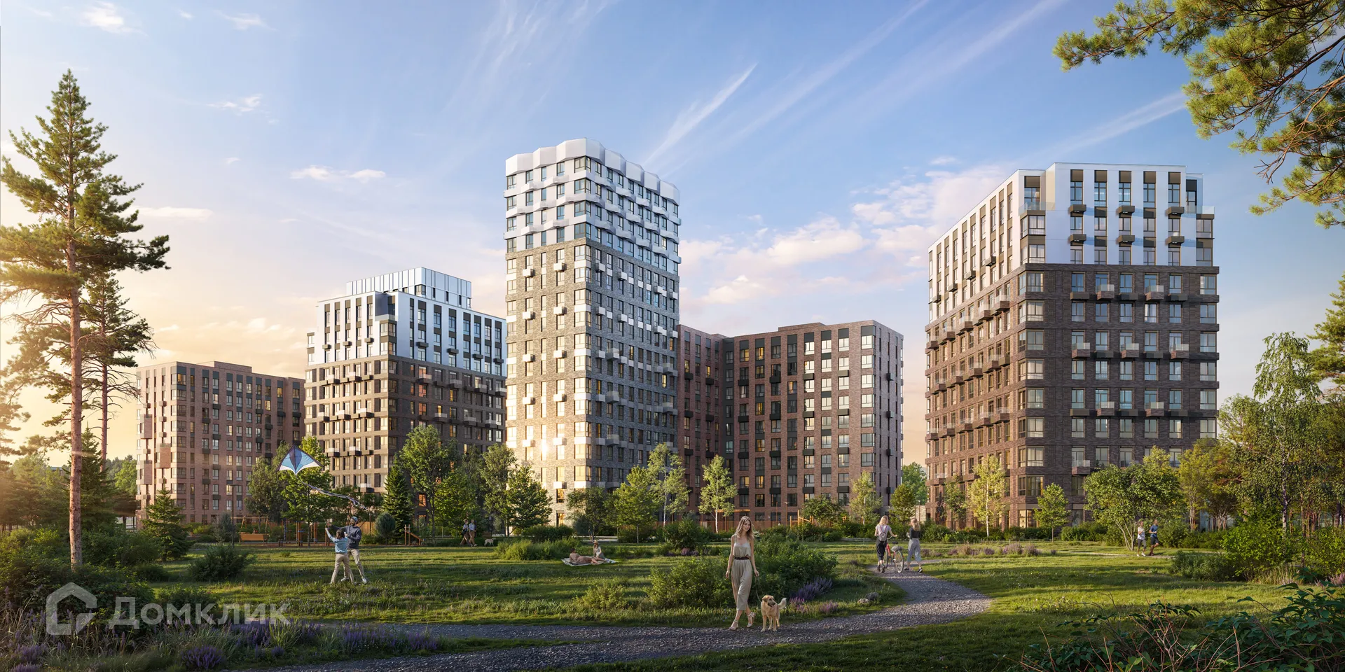 Планировка 1-комнатной квартиры 47.19 м² в ЖК Литературный квартал, г. Москва — фото 1