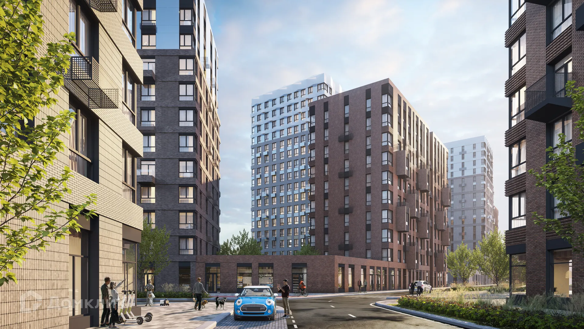 Планировка 1-комнатной квартиры 47.19 м² в ЖК Литературный квартал, г. Москва — фото 7