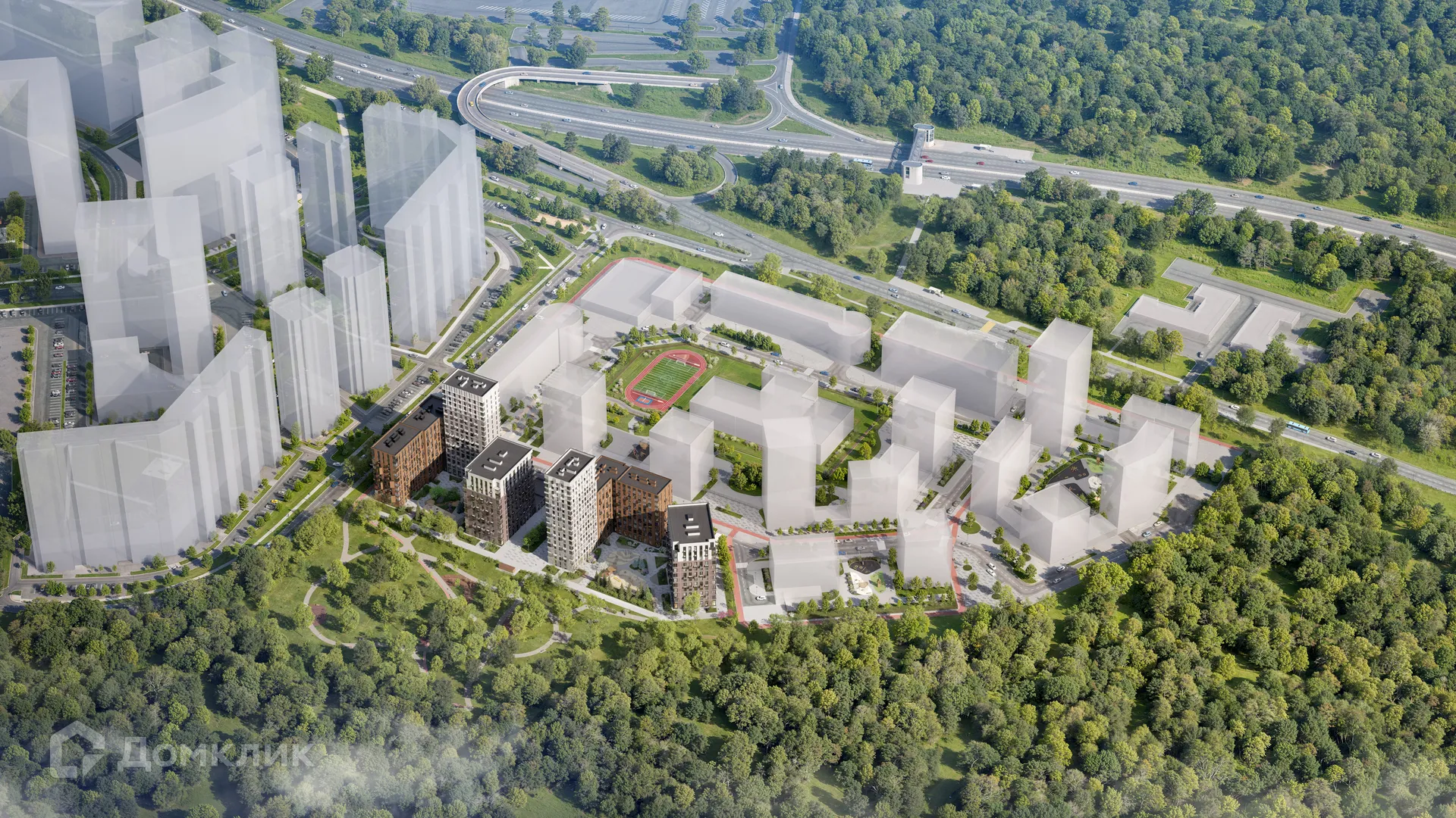 Планировка 1-комнатной квартиры 47.19 м² в ЖК Литературный квартал, г. Москва — фото 8