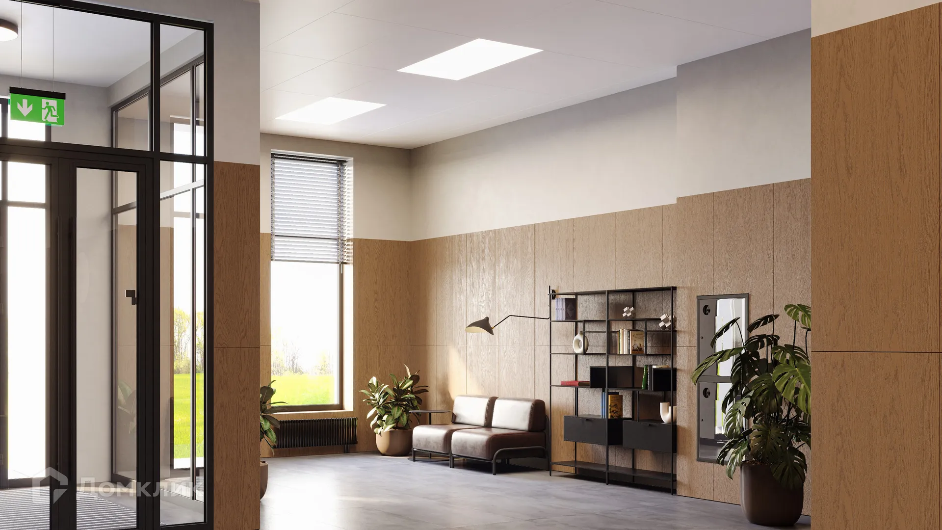 Планировка 1-комнатной квартиры 47.19 м² в ЖК Литературный квартал, г. Москва — фото 11