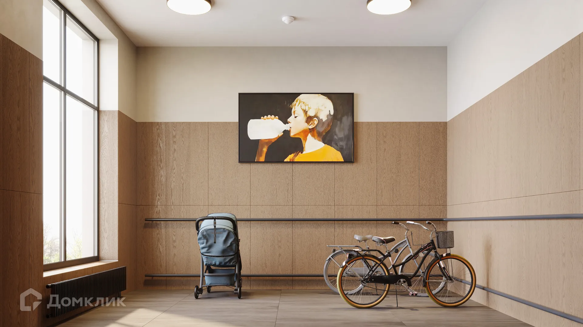 Планировка 1-комнатной квартиры 47.19 м² в ЖК Литературный квартал, г. Москва — фото 13