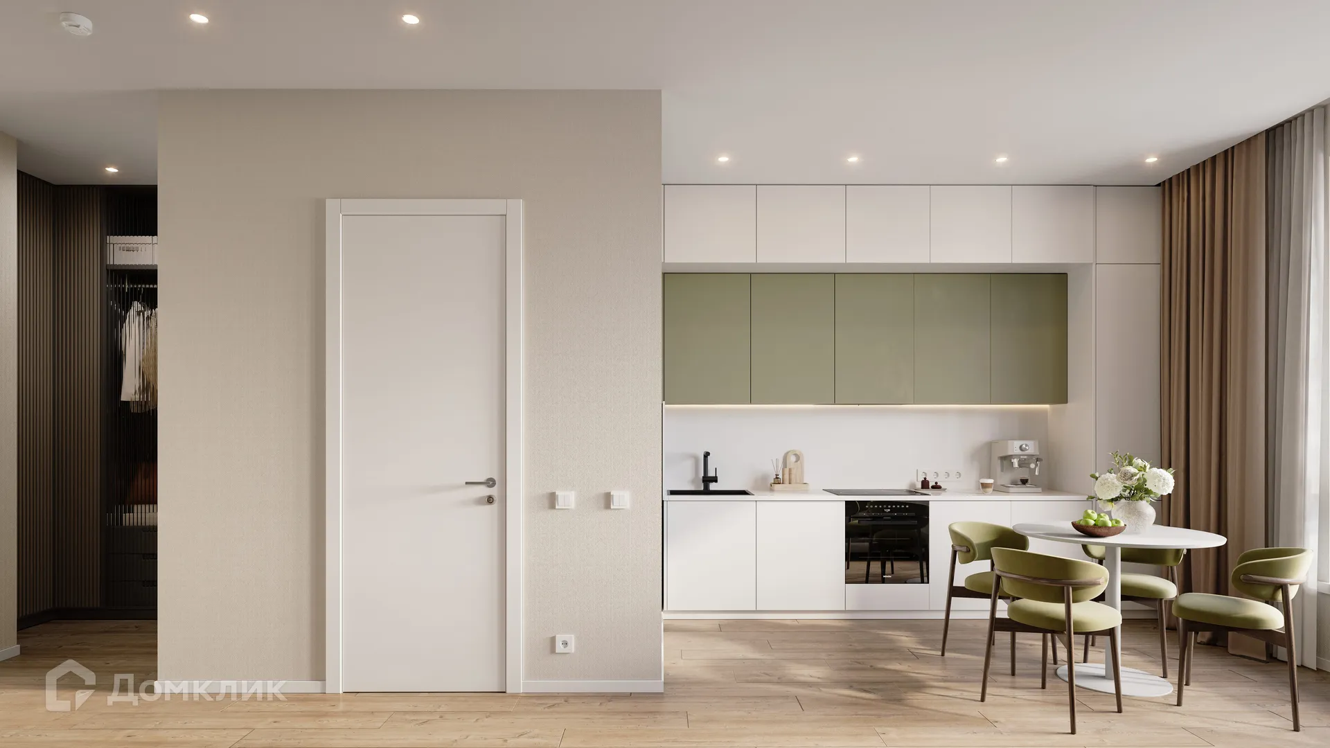 Планировка 1-комнатной квартиры 47.19 м² в ЖК Литературный квартал, г. Москва — фото 15