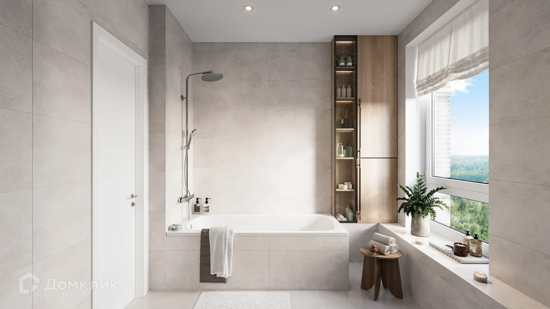 Планировка 1-комнатной квартиры 47.19 м² в ЖК Литературный квартал, г. Москва — фото 17