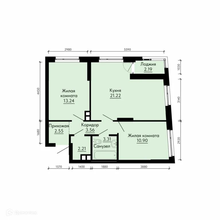 Фото квартиры в ЖК ParkLife (ПаркЛайф)