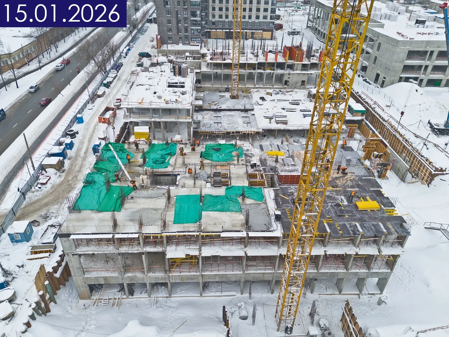 ЖК 1-й Измайловский ход строительства