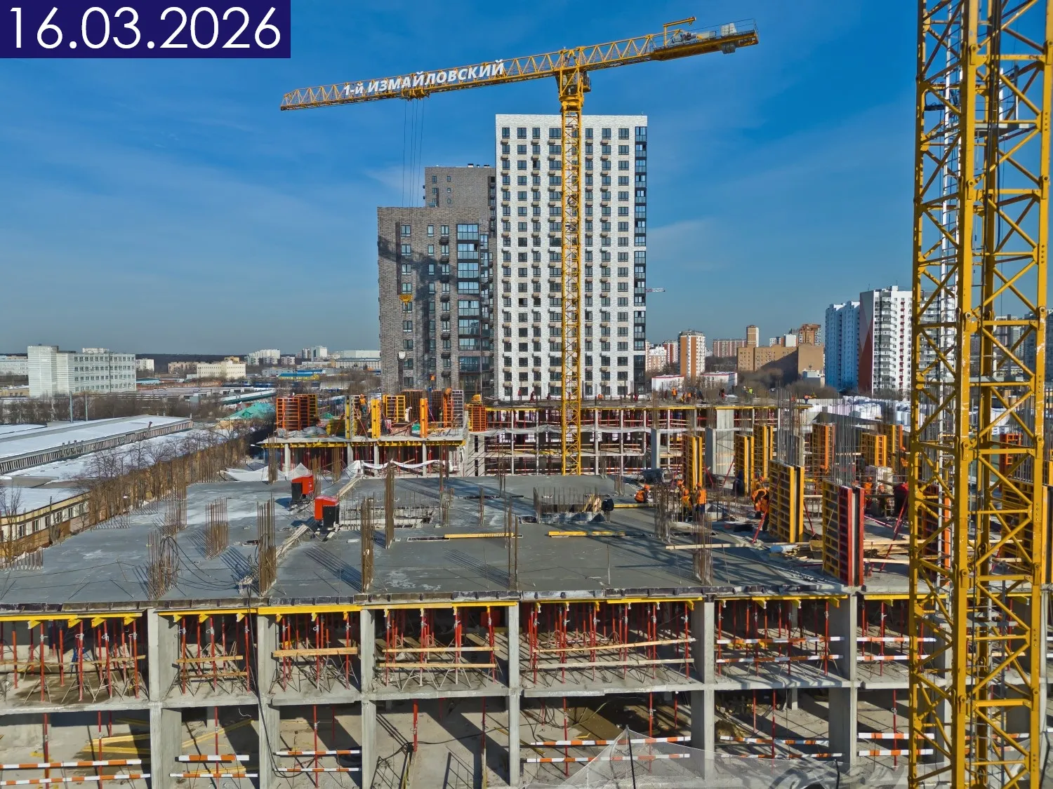 ЖК 1-й Измайловский ход строительства