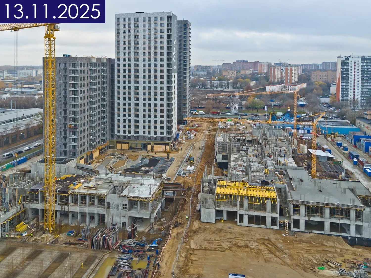 ЖК 1-й Измайловский ход строительства