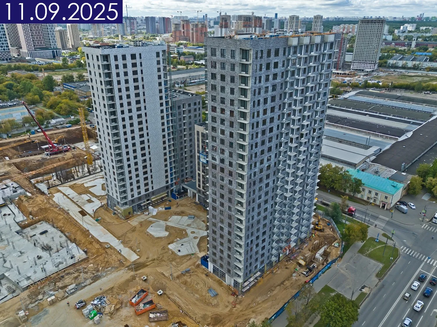 ЖК 1-й Измайловский ход строительства