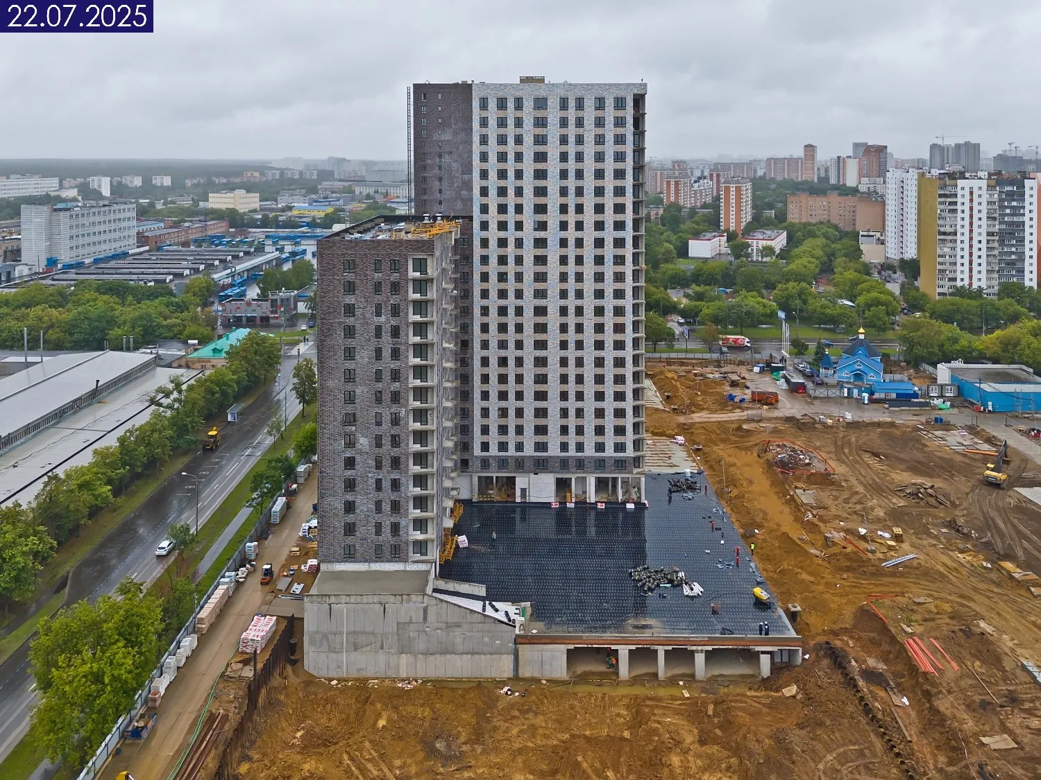 ЖК 1-й Измайловский ход строительства