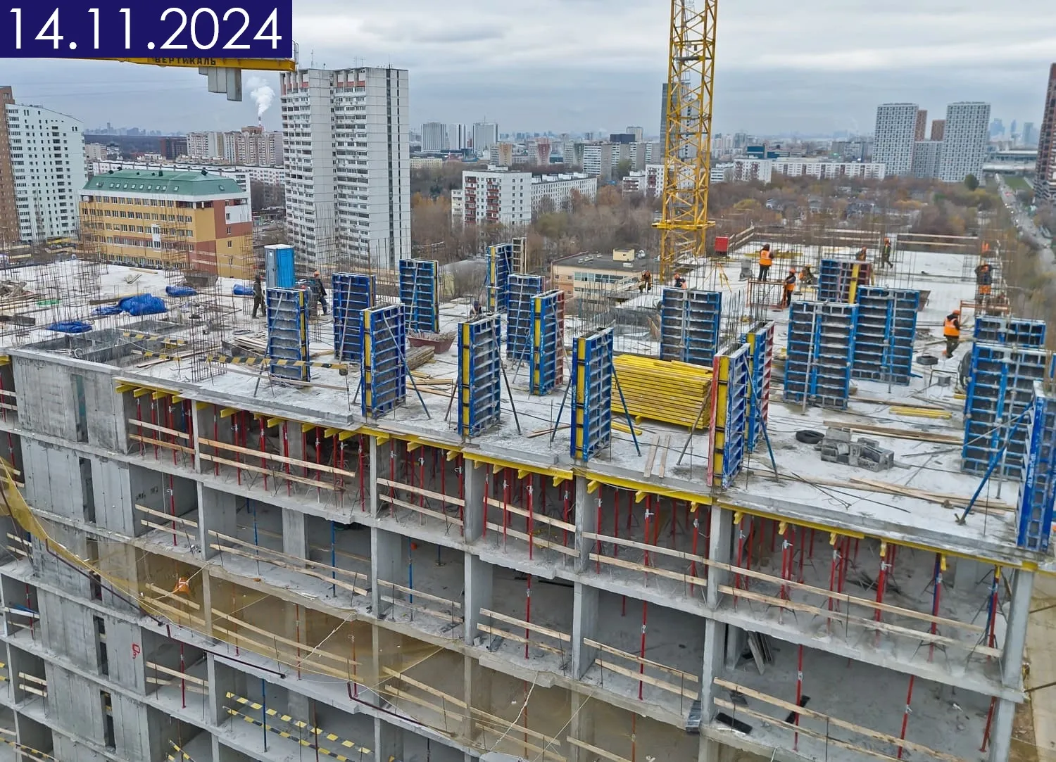 ЖК 1-й Измайловский ход строительства