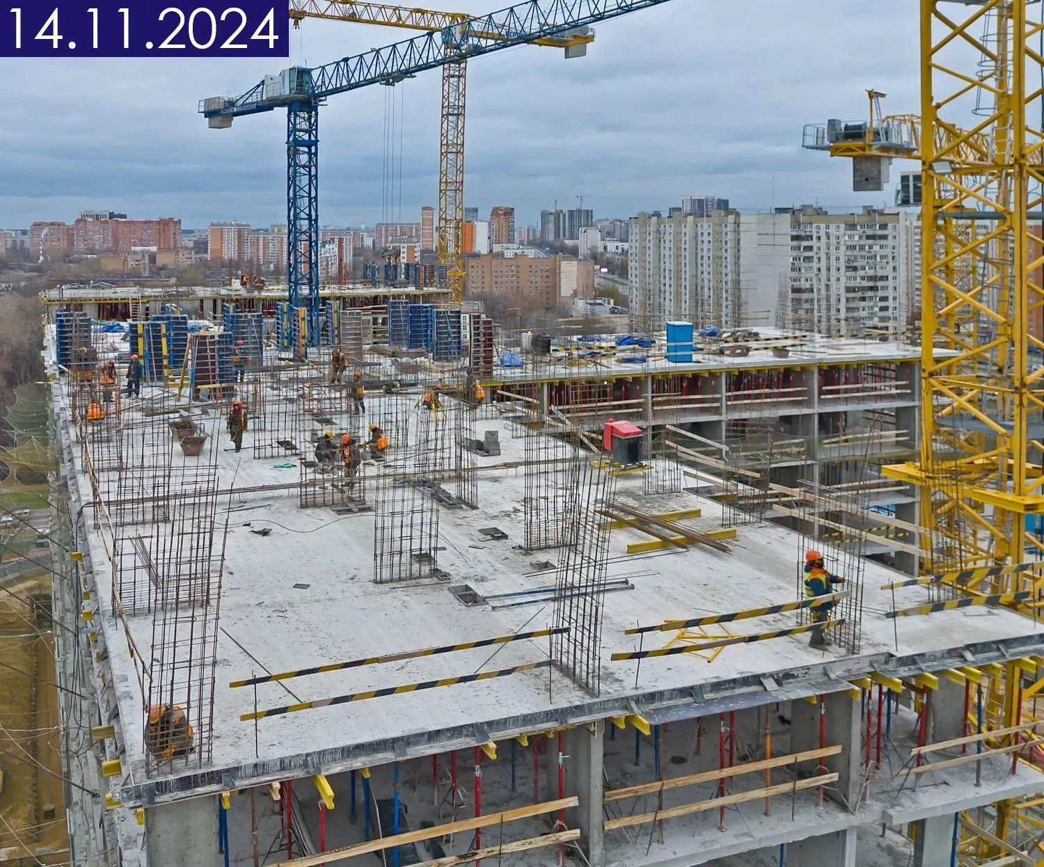 ЖК 1-й Измайловский ход строительства