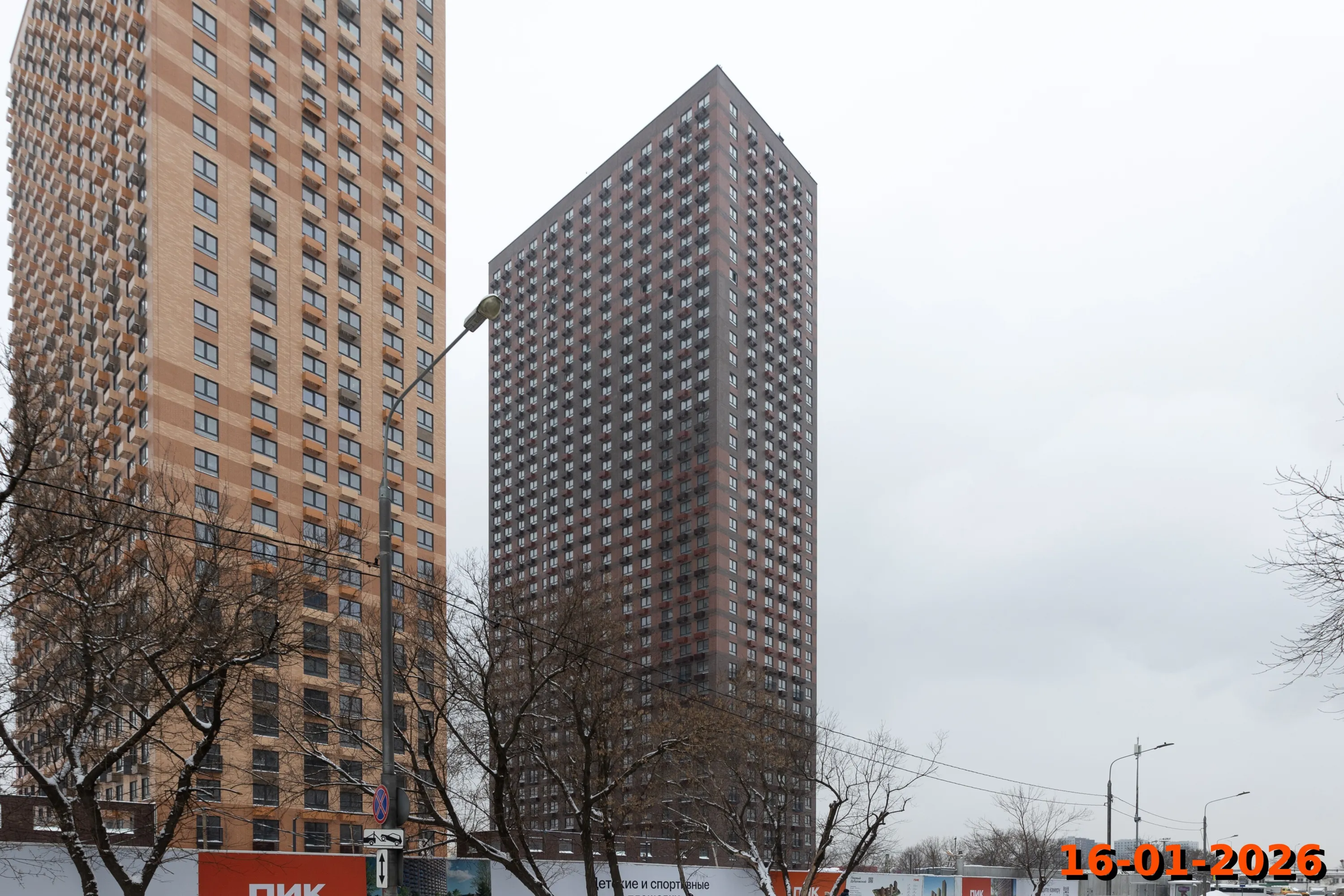 ЖК Первый Дубровский ход строительства