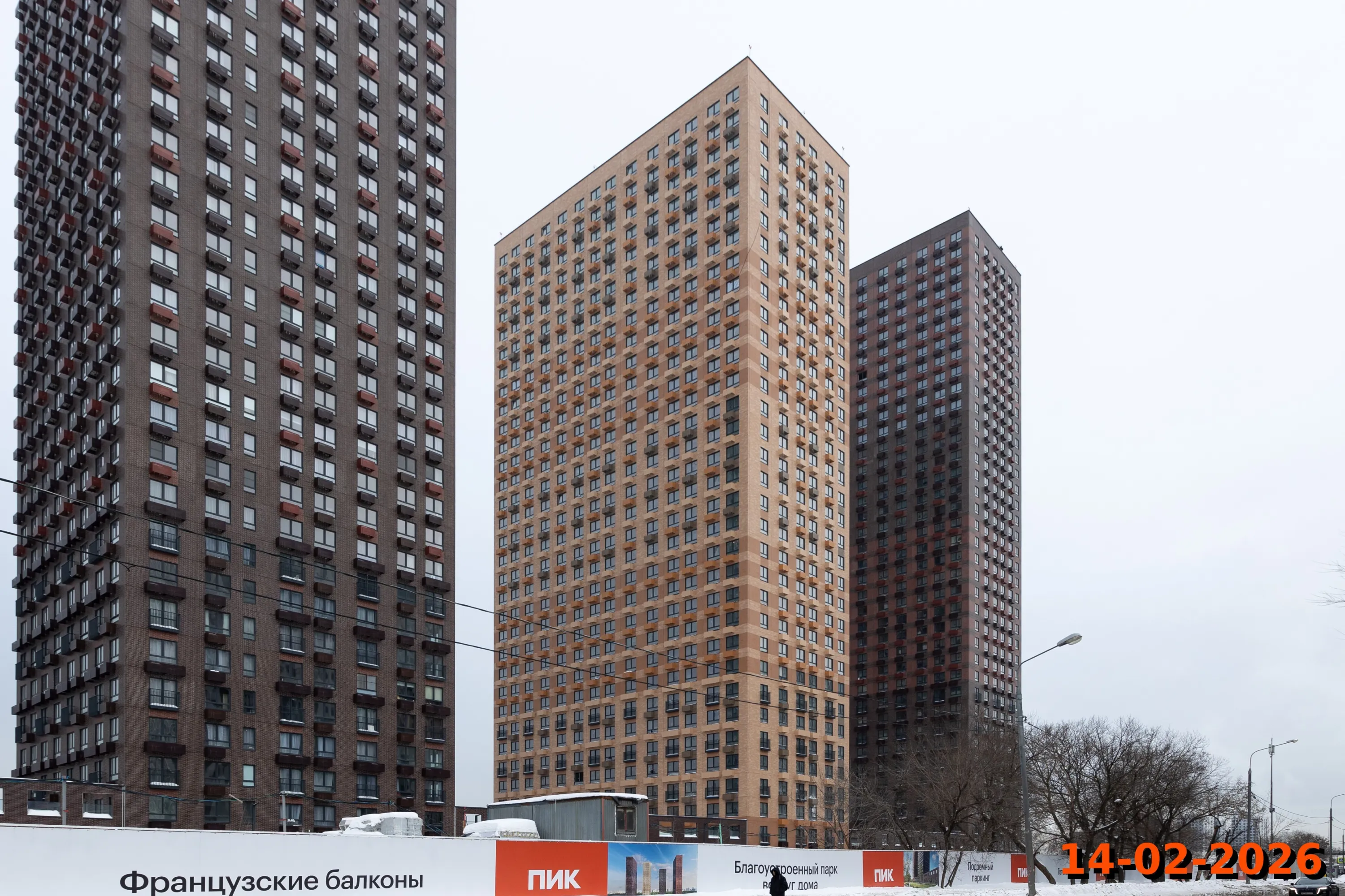 ЖК Первый Дубровский ход строительства