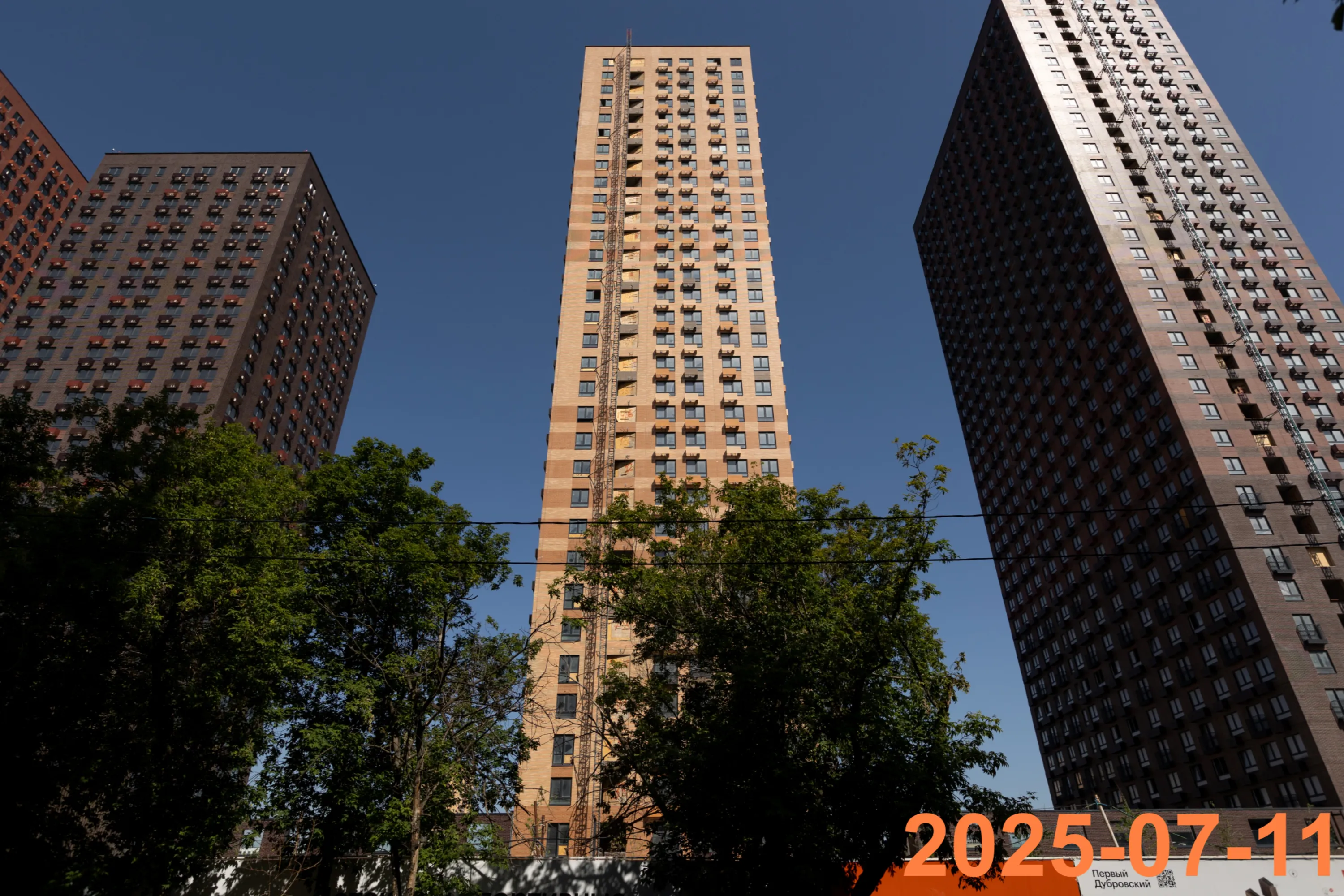 ЖК Первый Дубровский ход строительства