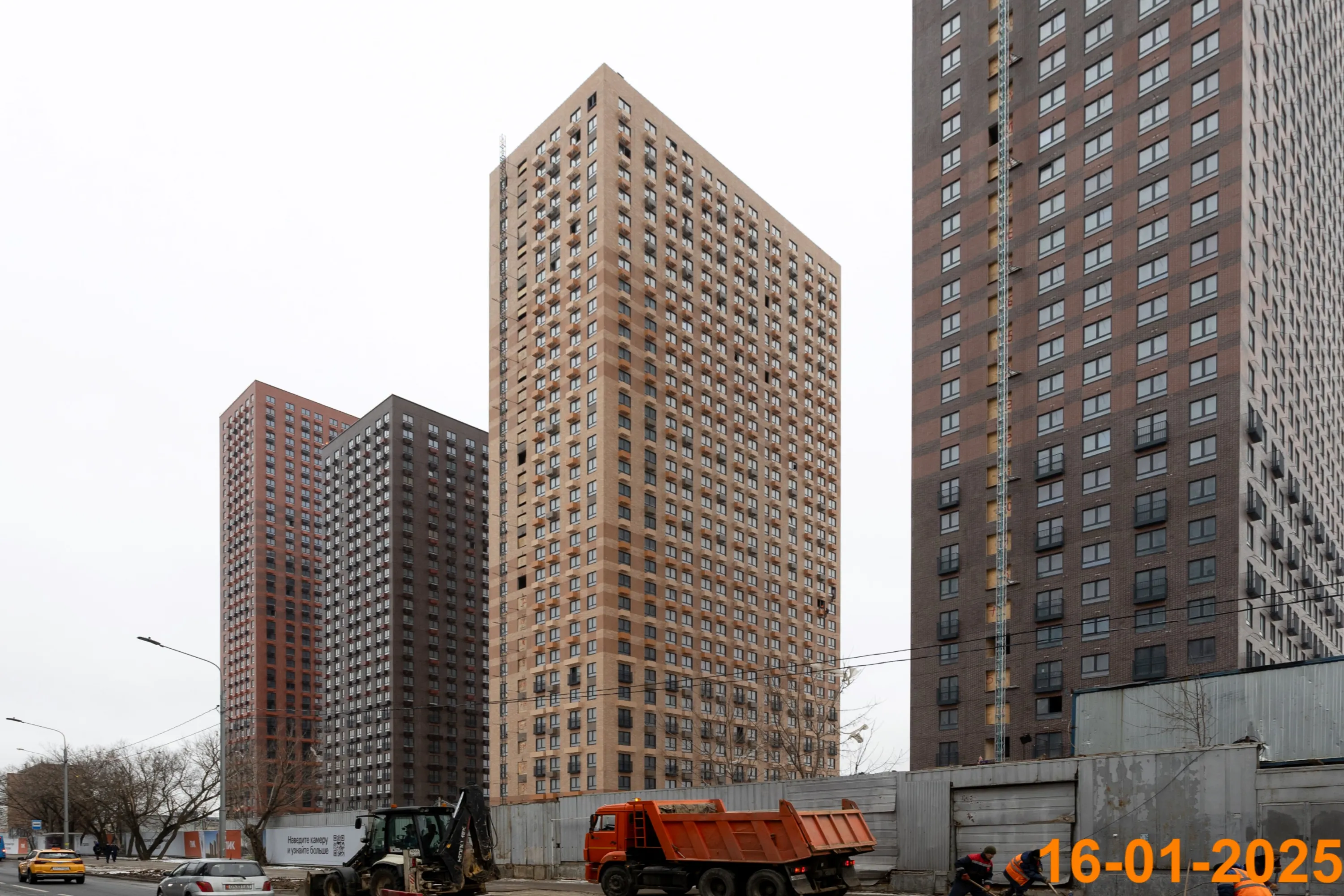 ЖК Первый Дубровский ход строительства