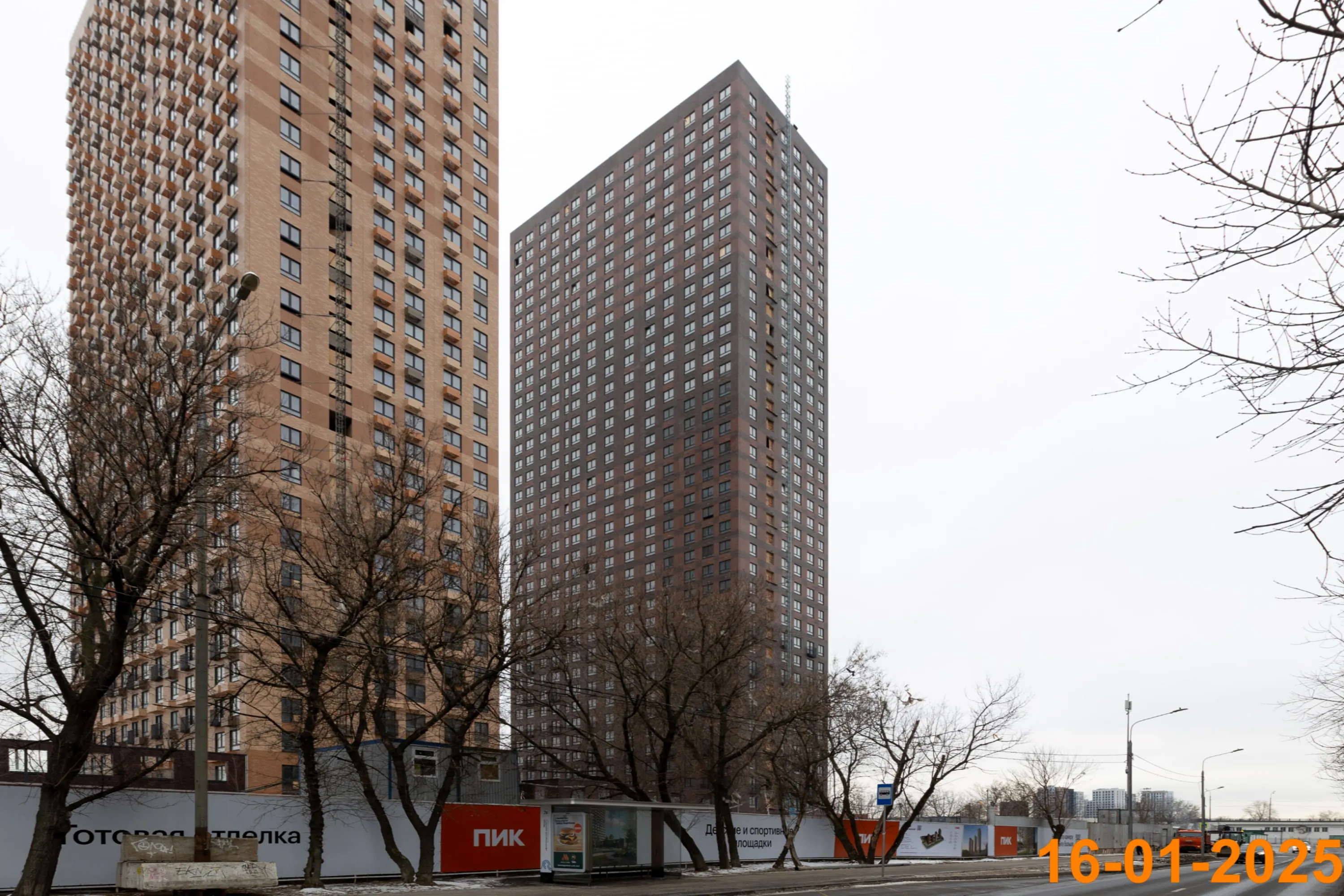 ЖК Первый Дубровский ход строительства