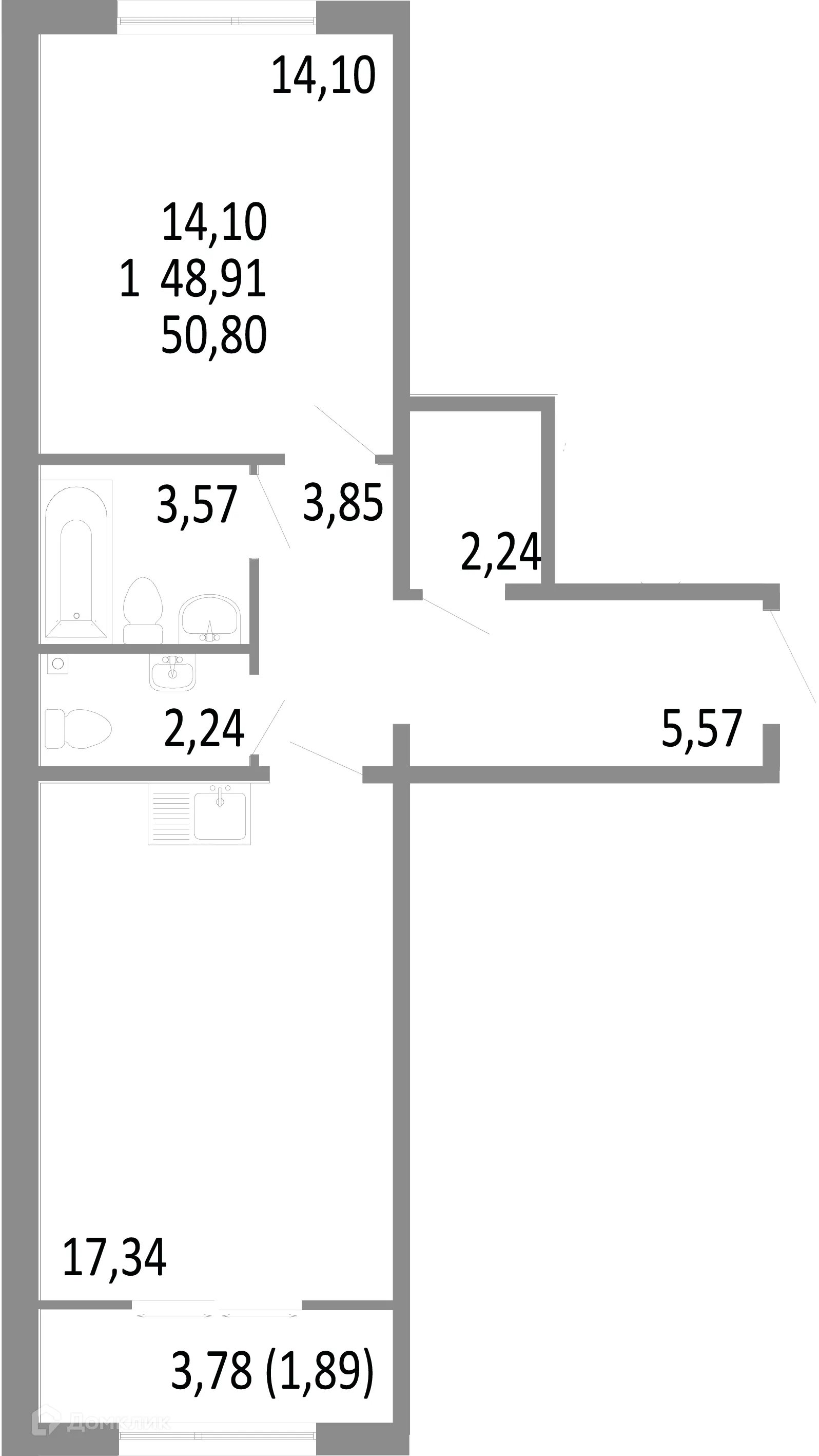 Фото квартиры в ЖК "Притяжение"
