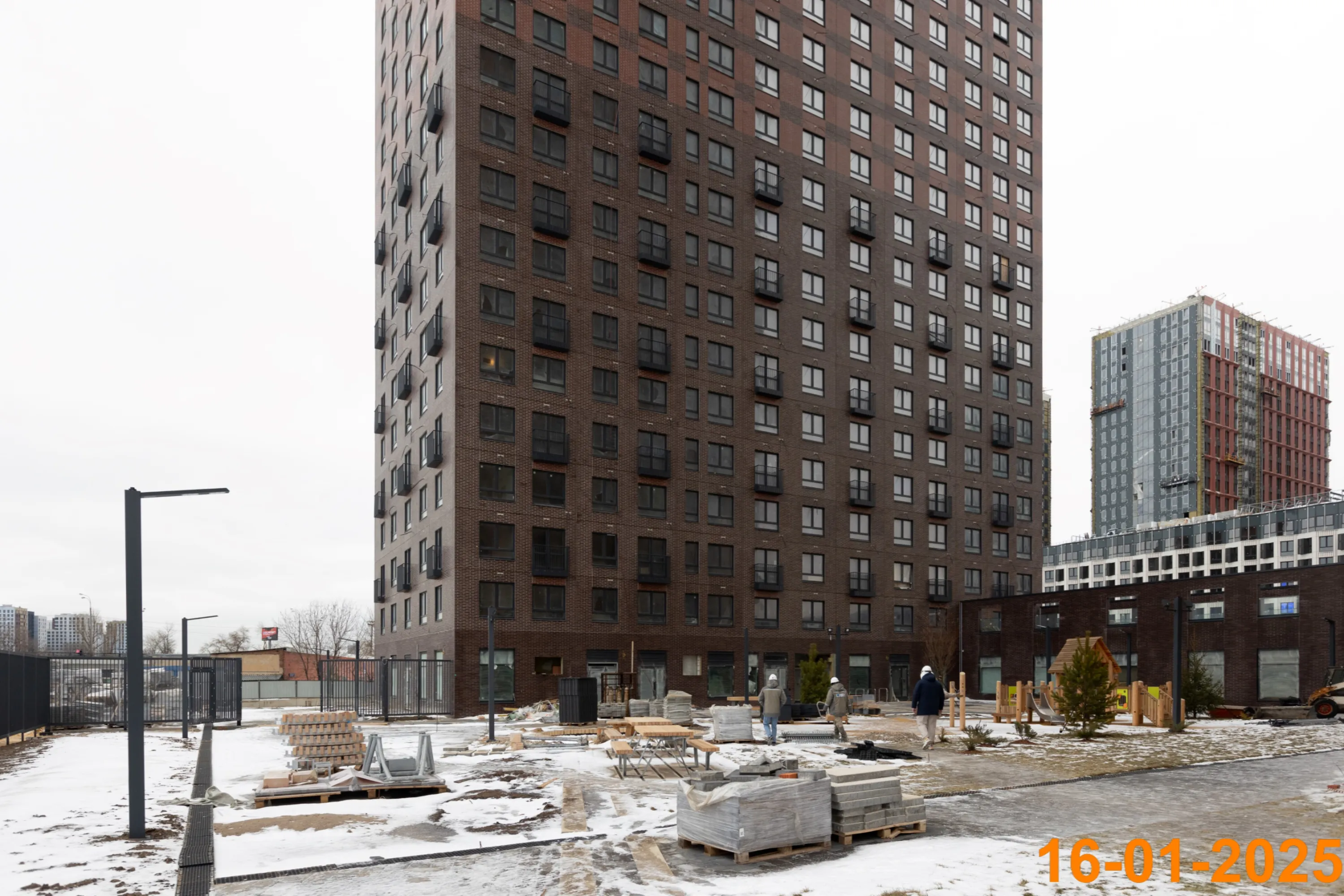 ЖК Первый Дубровский ход строительства