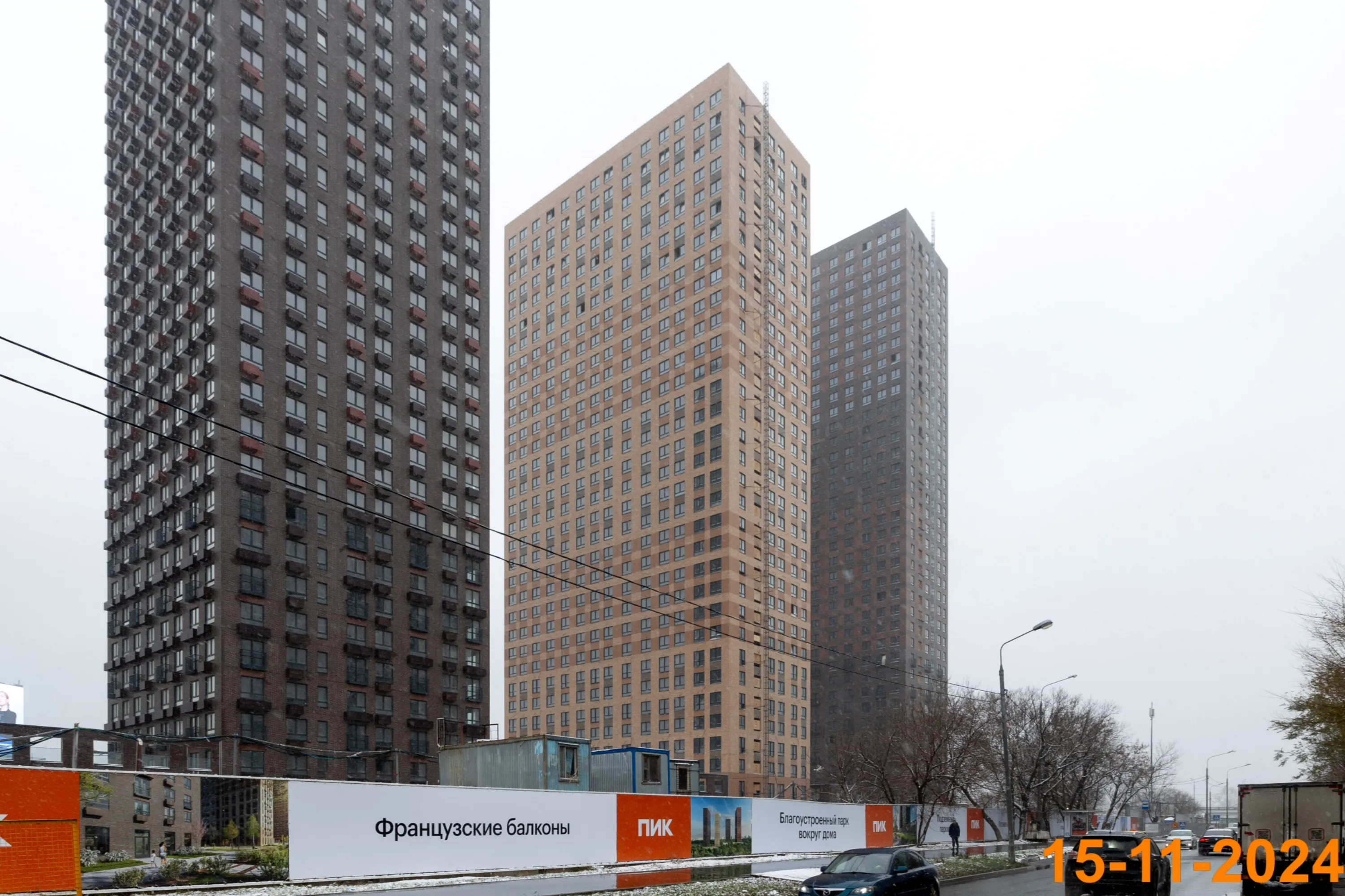 ЖК Первый Дубровский ход строительства