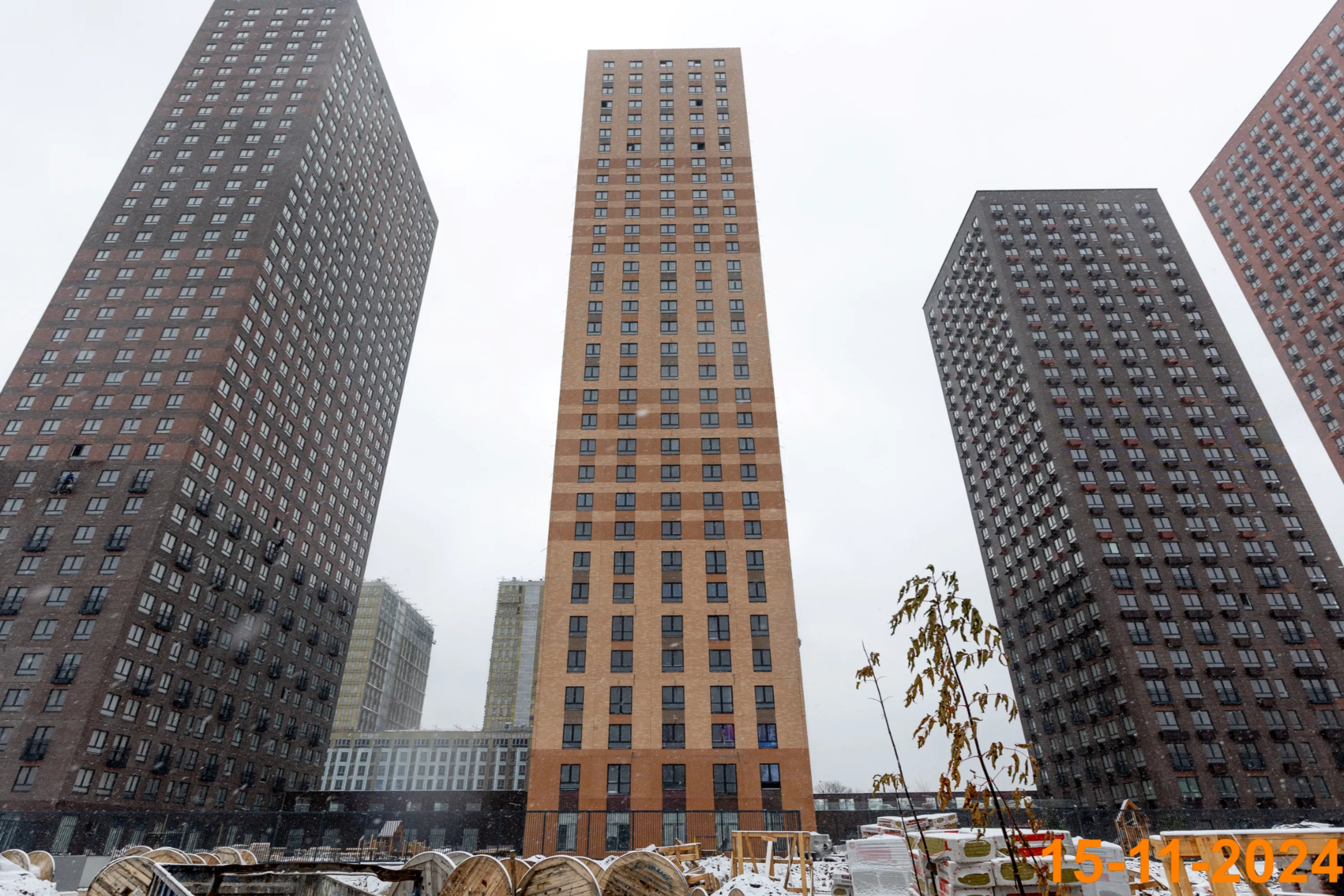 ЖК Первый Дубровский ход строительства