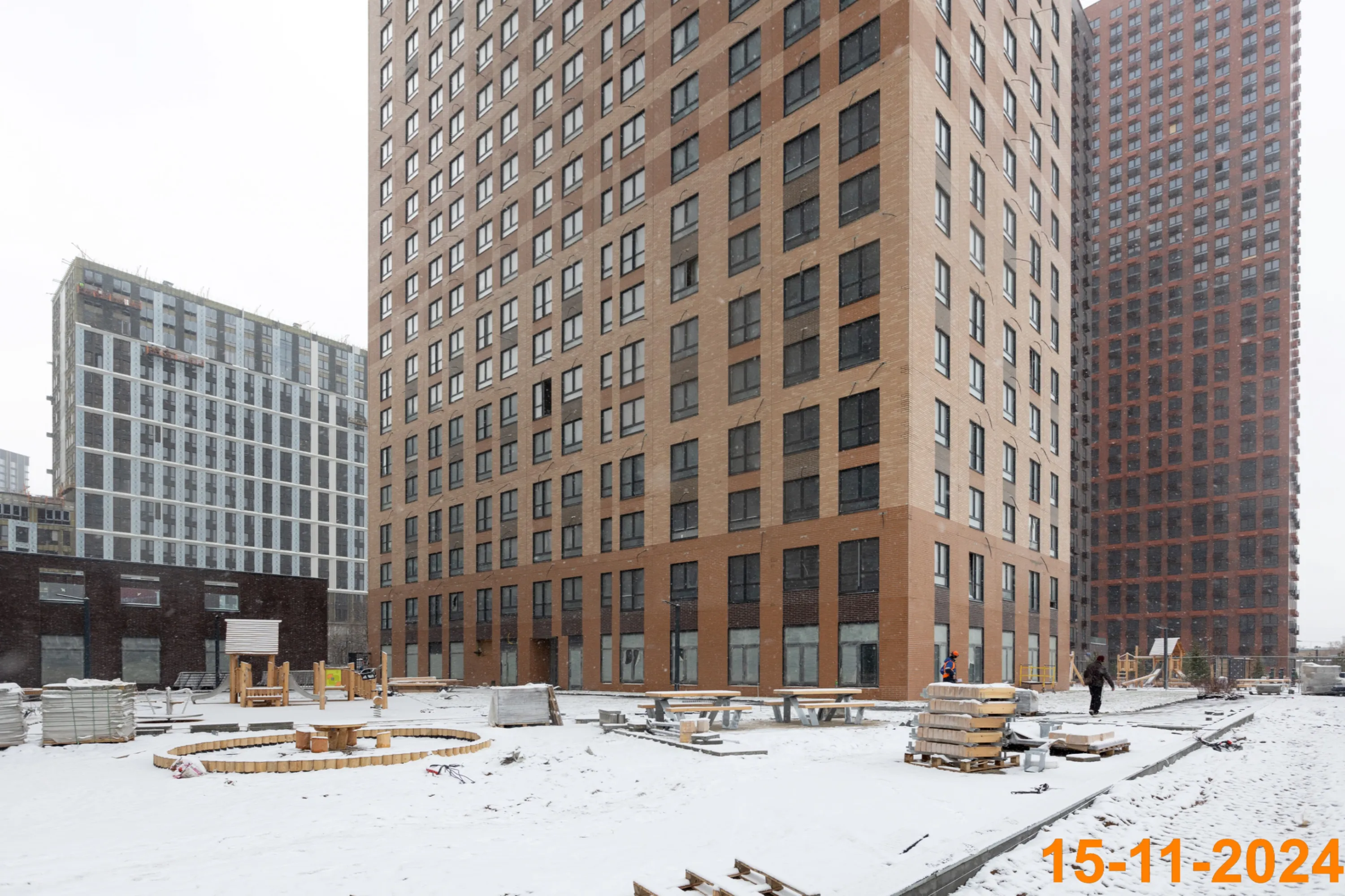 ЖК Первый Дубровский ход строительства