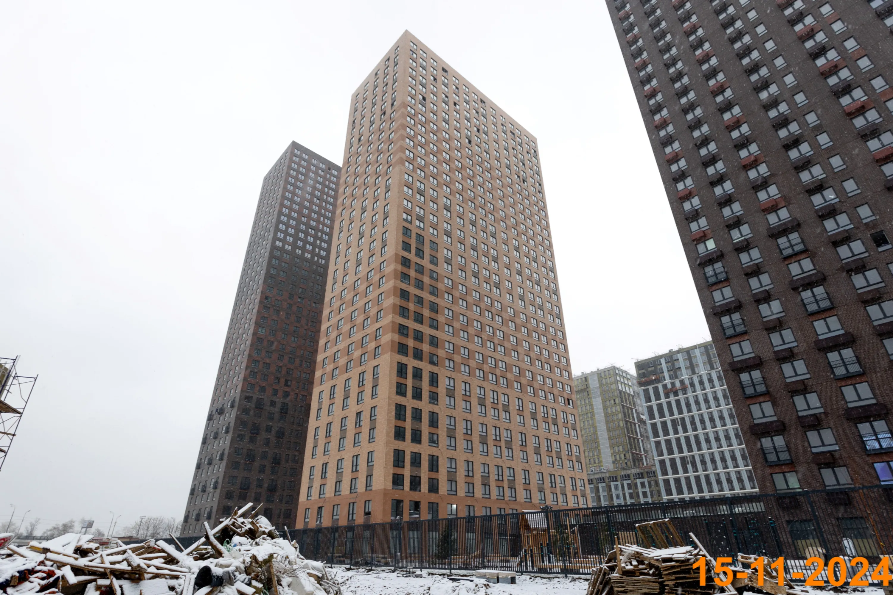 ЖК Первый Дубровский ход строительства