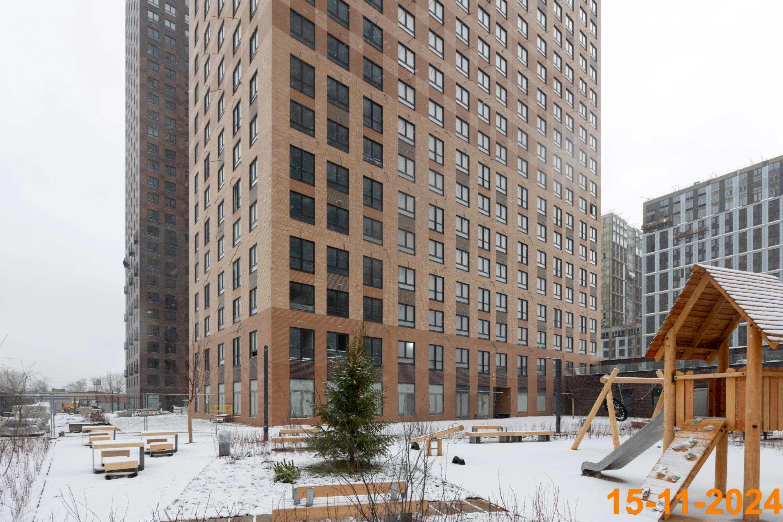 ЖК Первый Дубровский ход строительства