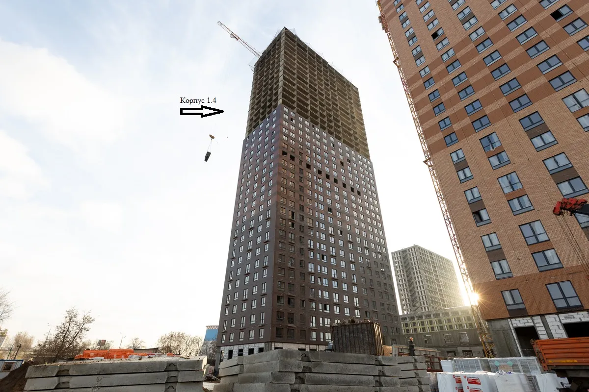 ЖК Первый Дубровский ход строительства