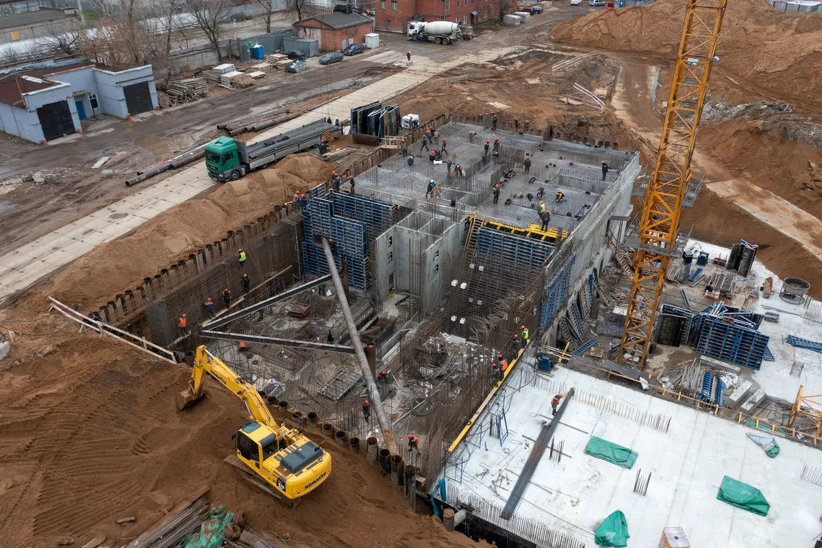 ЖК Первый Дубровский ход строительства