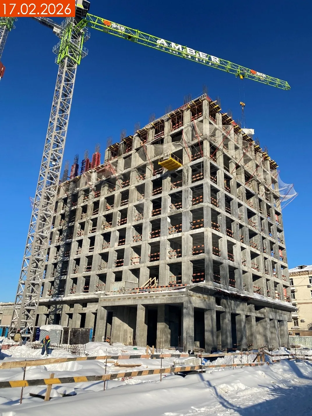 ЖК Amber City ход строительства