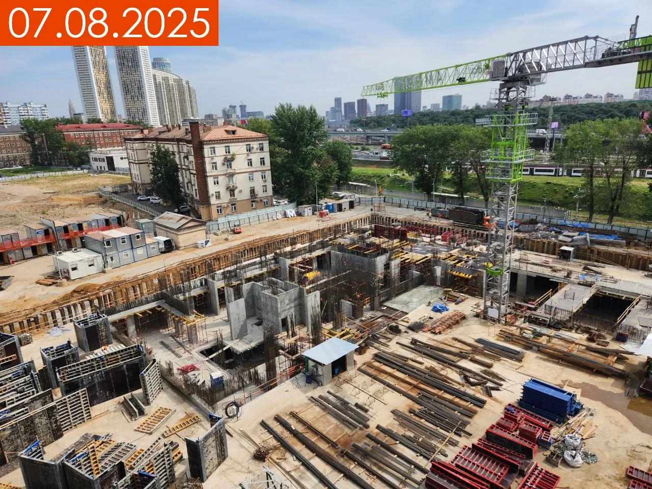 ЖК Amber City ход строительства