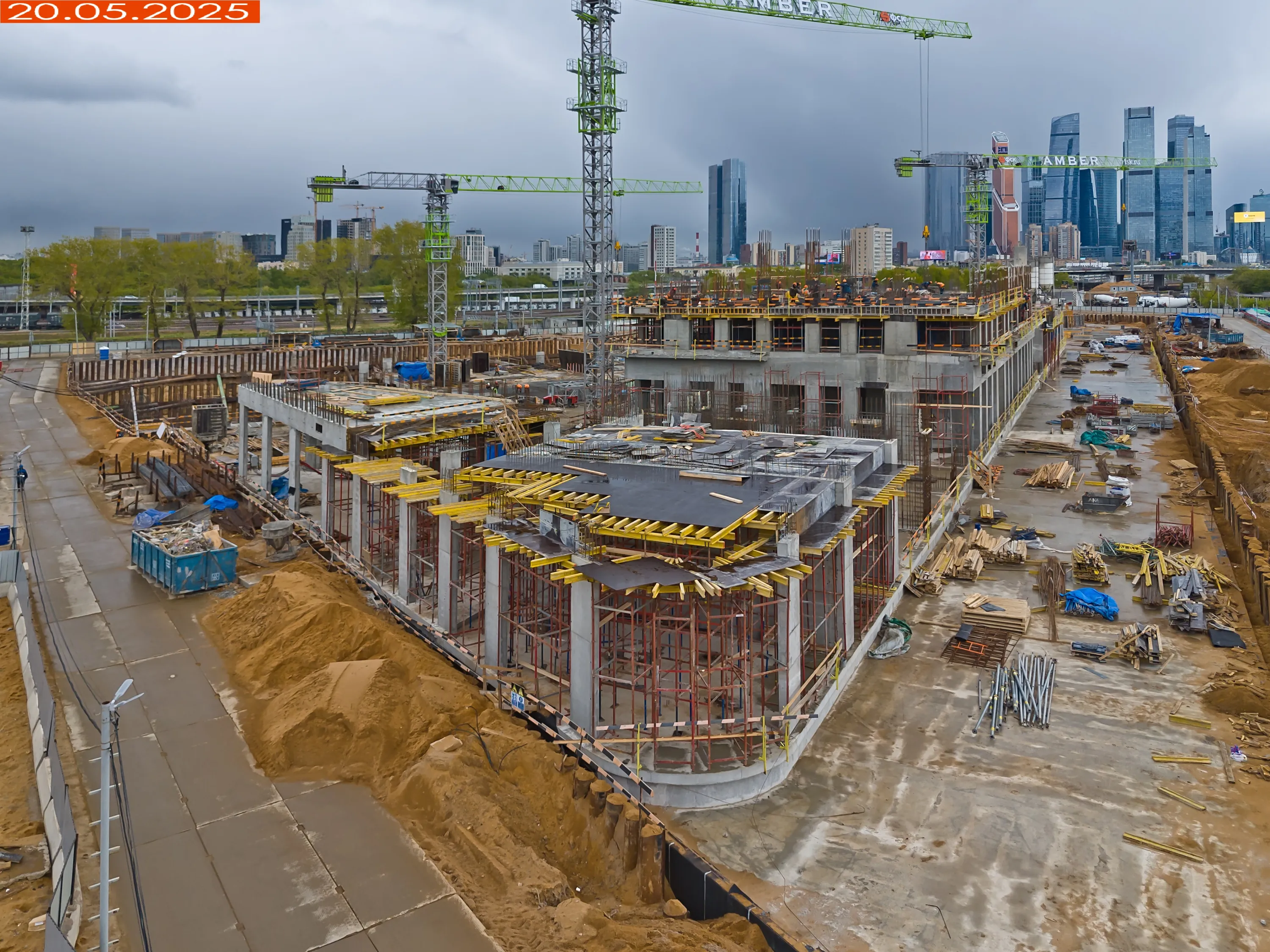 ЖК Amber City ход строительства