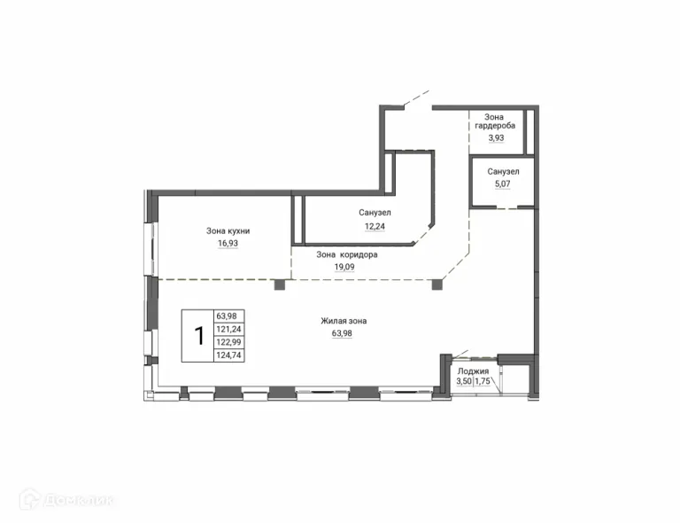 Фото квартиры в ЖК "Александровский сад"