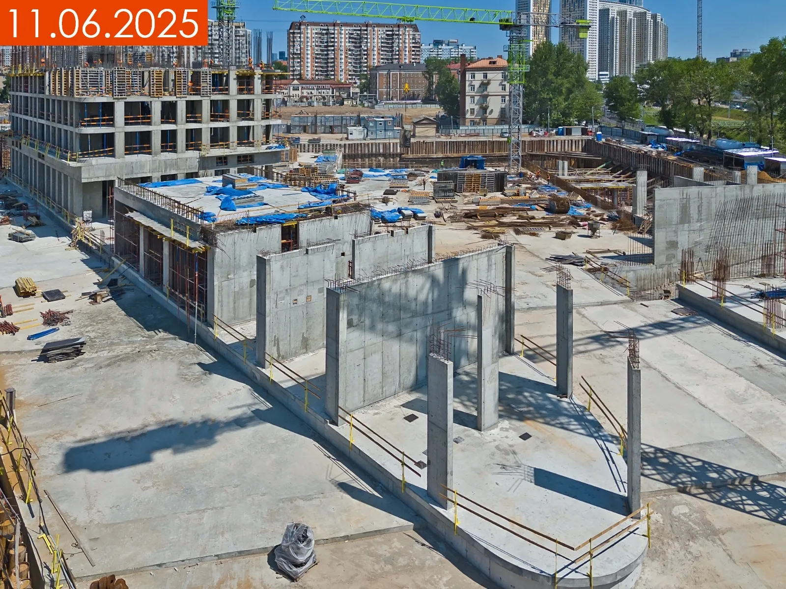 ЖК Amber City ход строительства