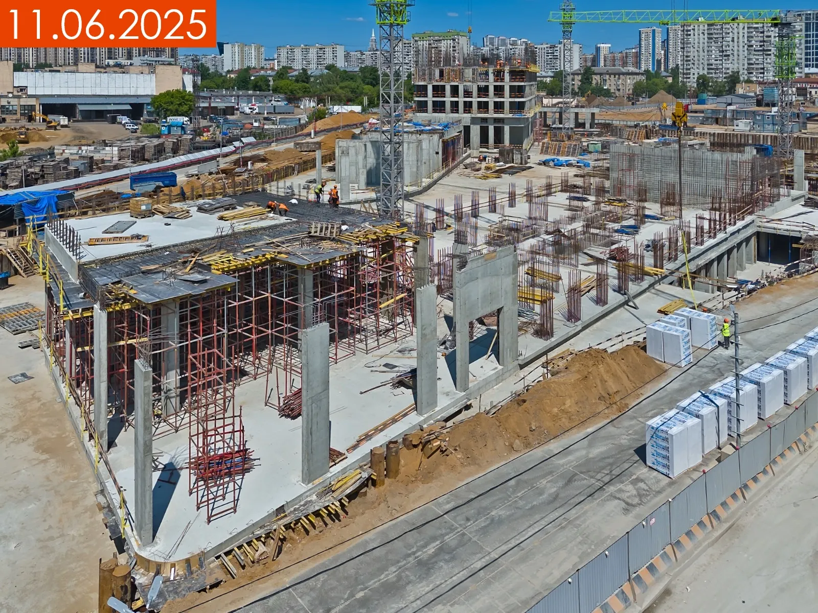 ЖК Amber City ход строительства