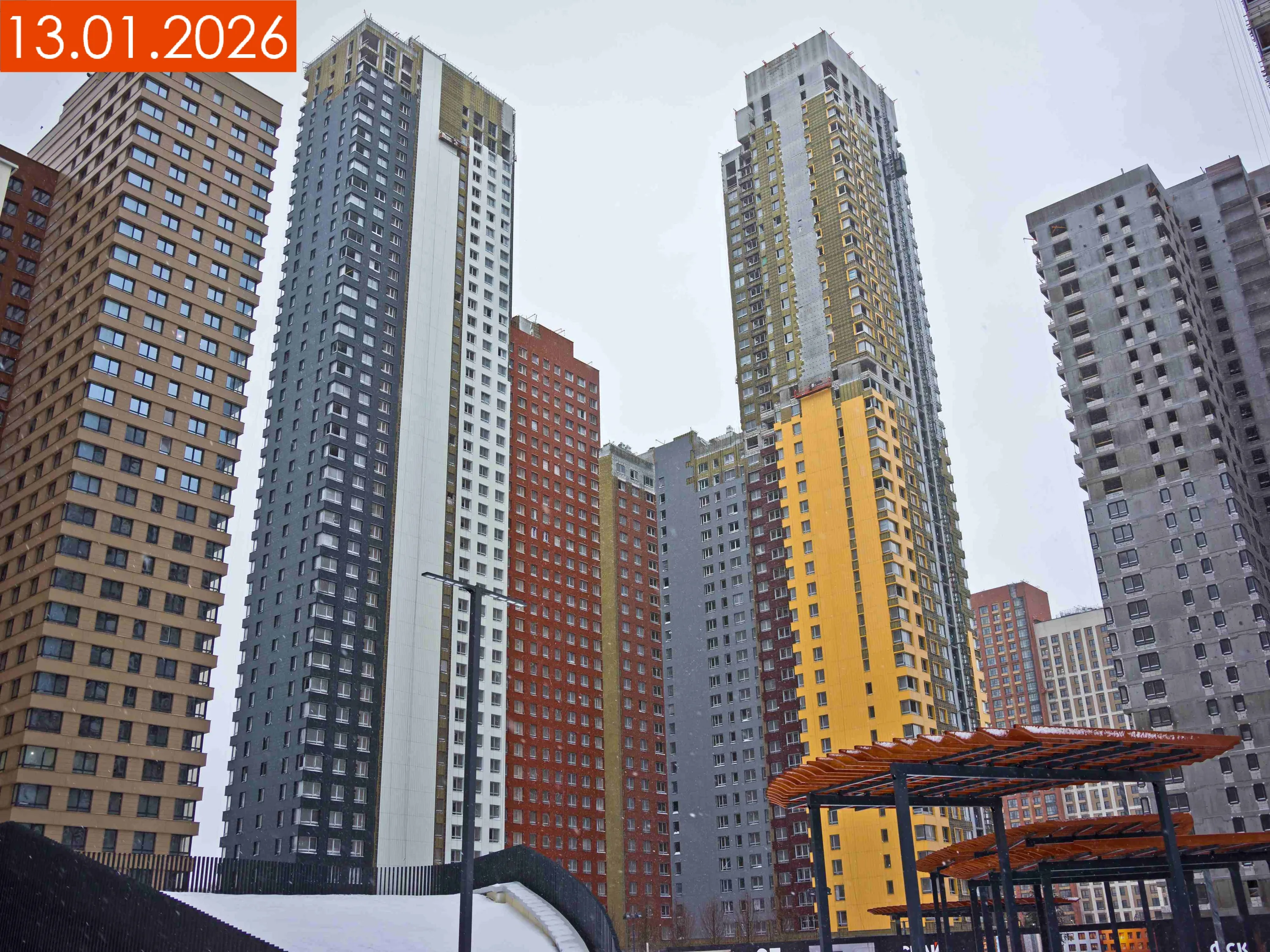 ЖК Sky Garden (Скай Гарден) ход строительства