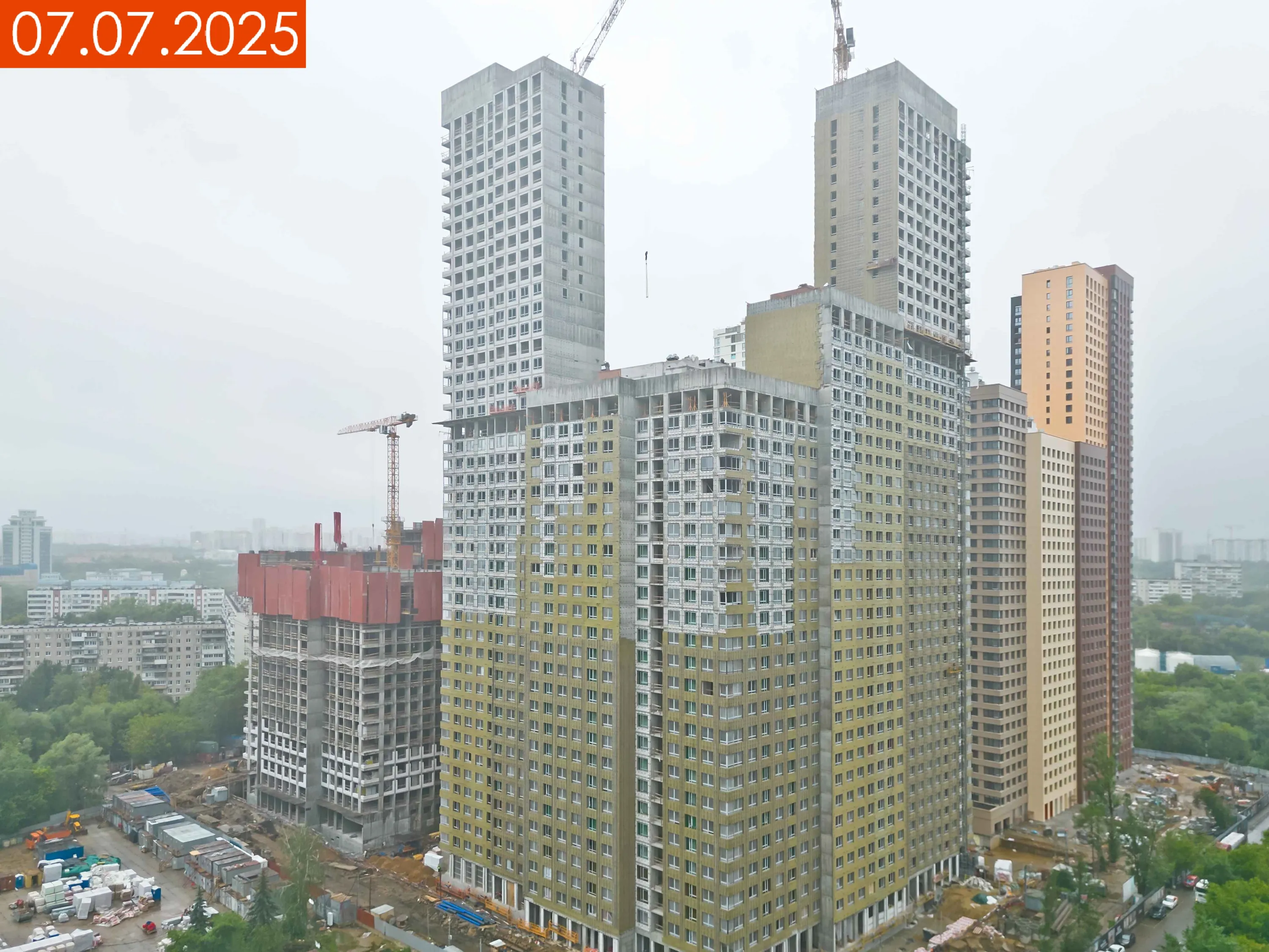 ЖК Sky Garden (Скай Гарден) ход строительства